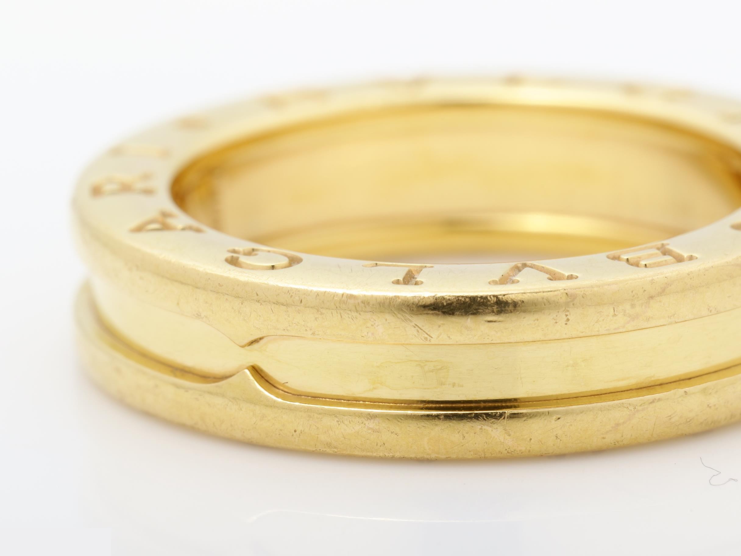 B.zero1 (precious metal) ring, 750PG, size 49, 7.2g — view 3