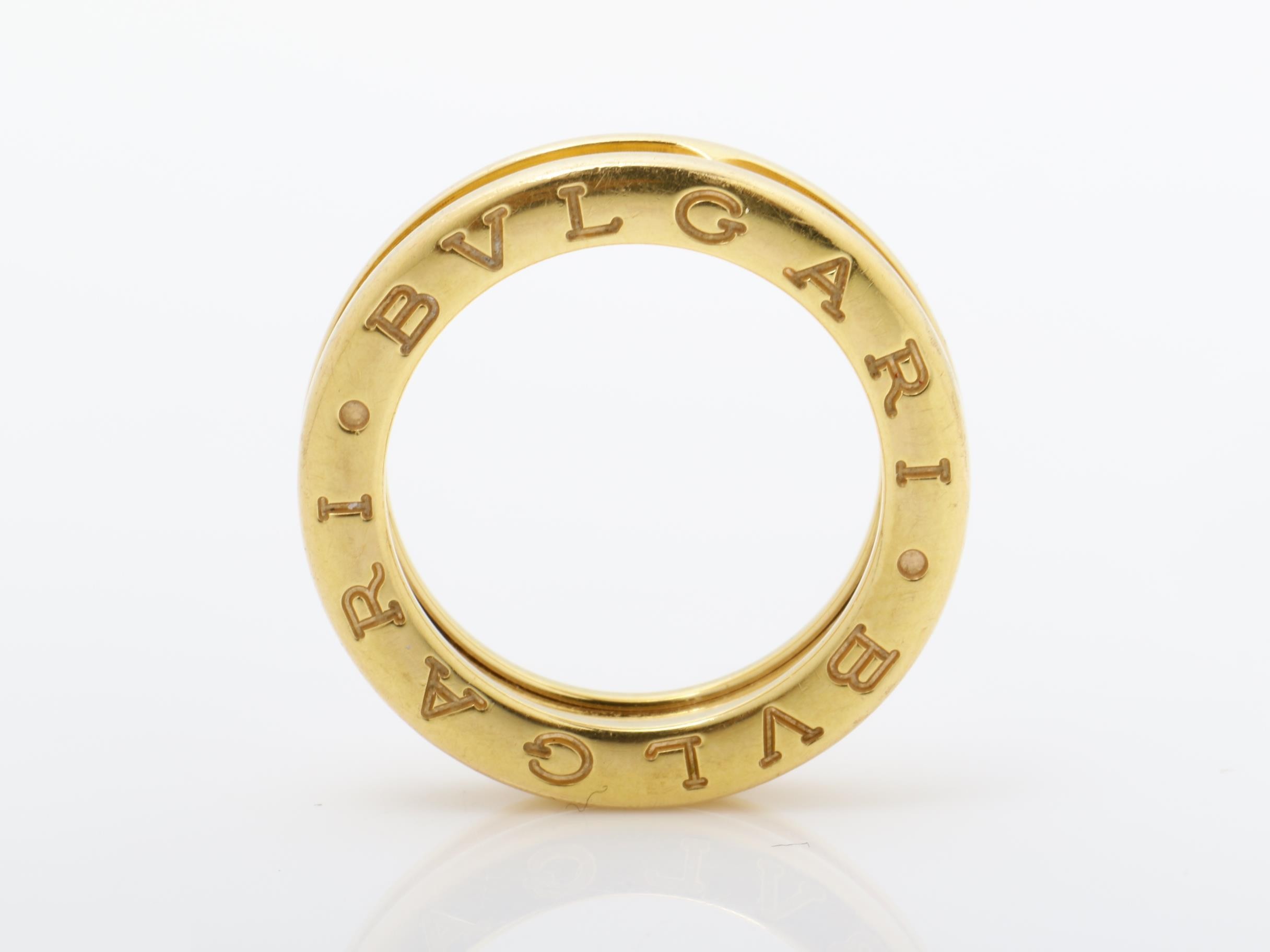 B.zero1 (precious metal) ring, 750PG, size 49, 7.2g — view 5