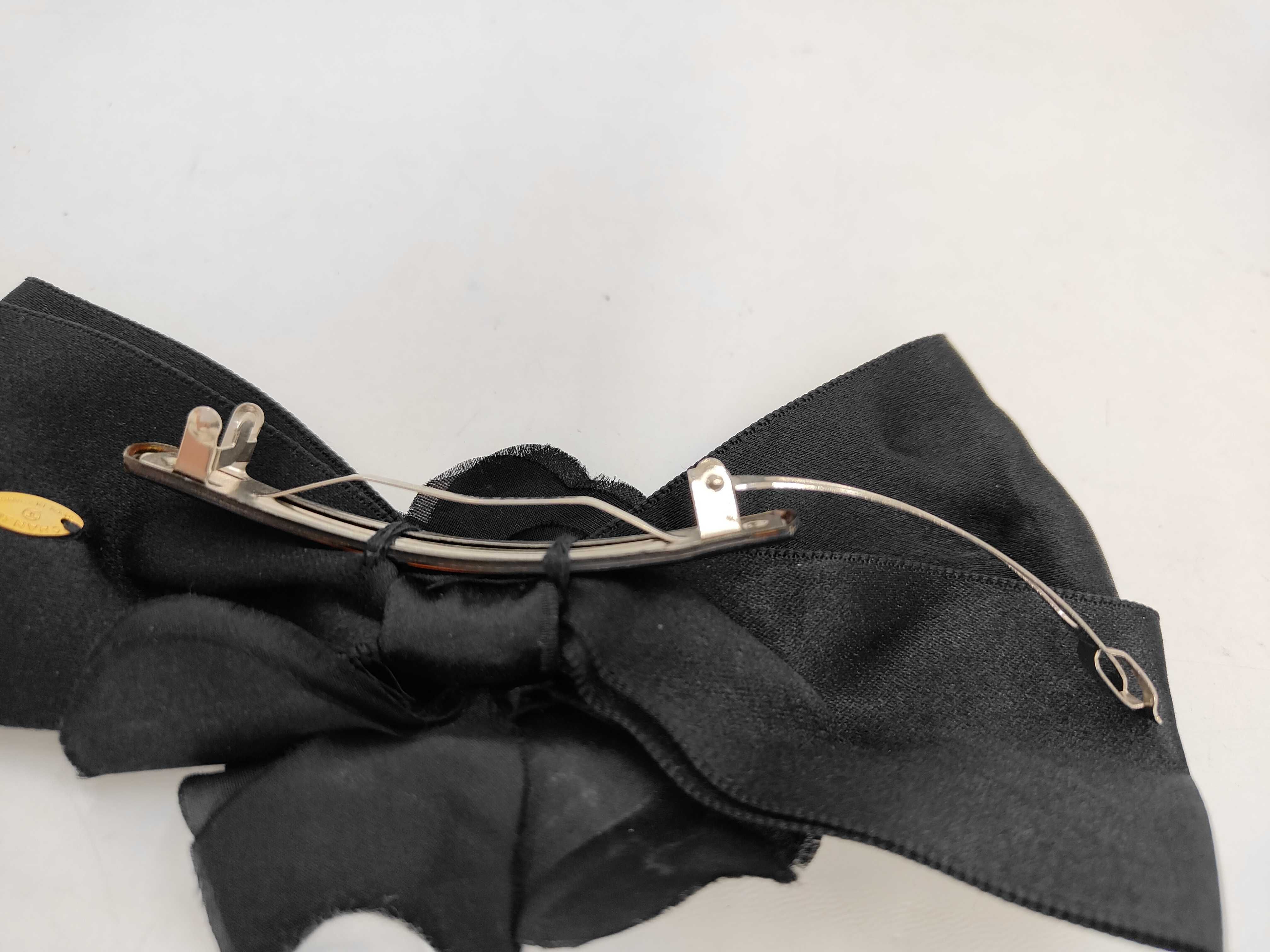 Camellia Barrette with Serial Number Plate - Hair Accessory — view 4