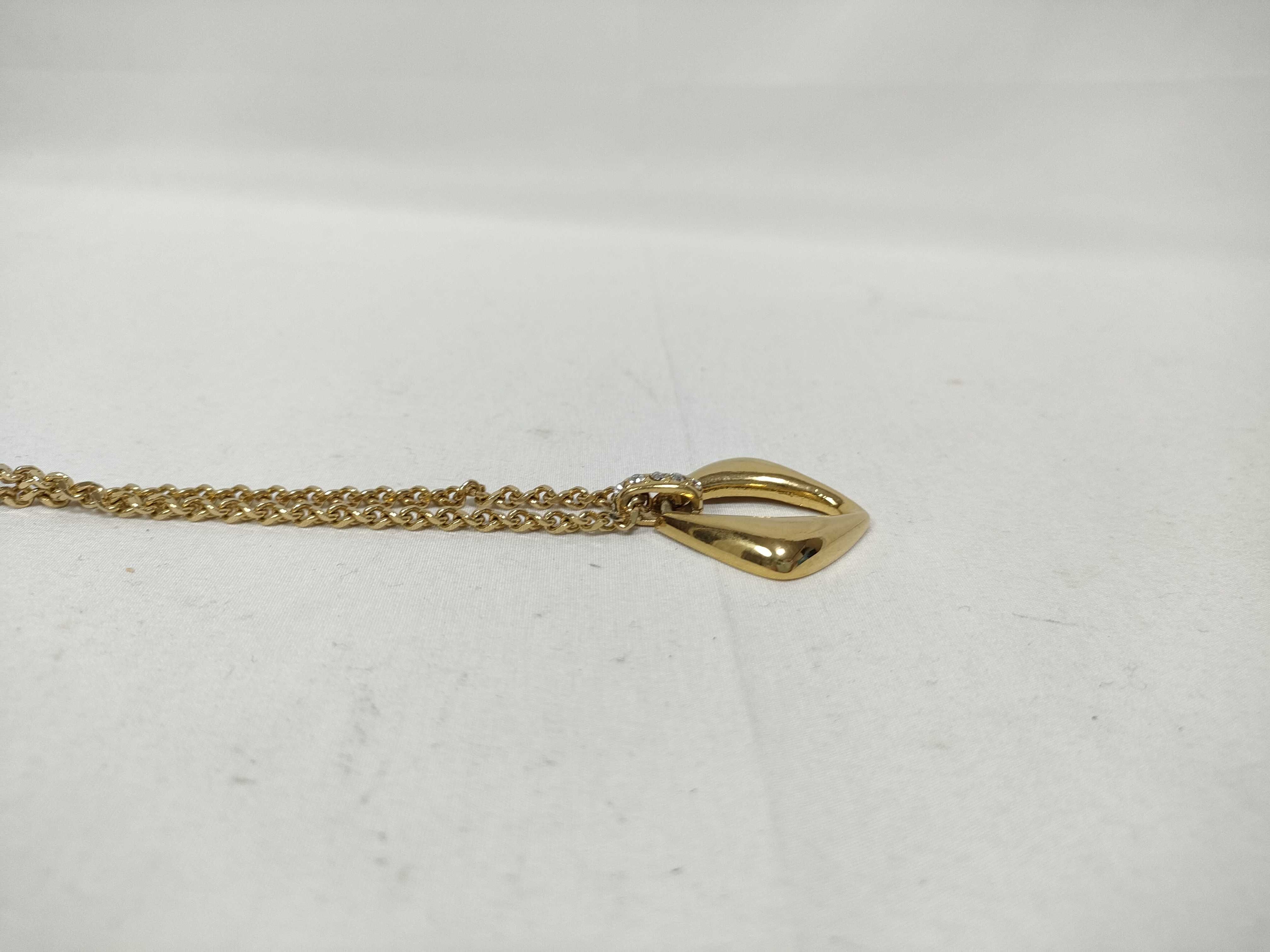 Stone Necklace Gold Necklace — view 5