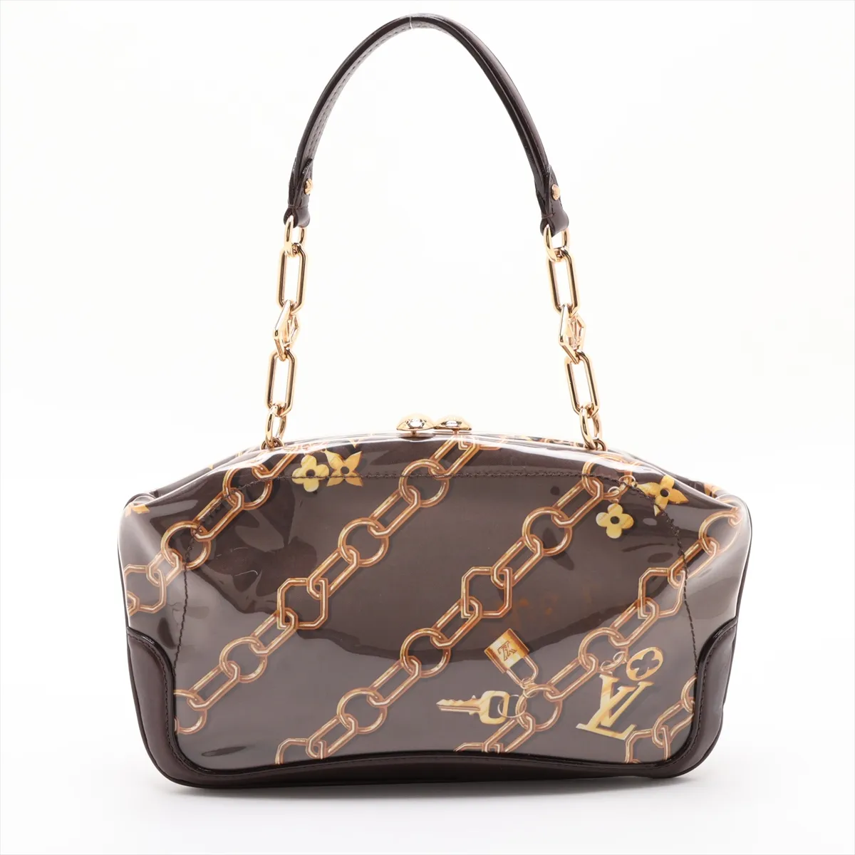 Monogram Charm Fermoire M95155 Brown — view 2