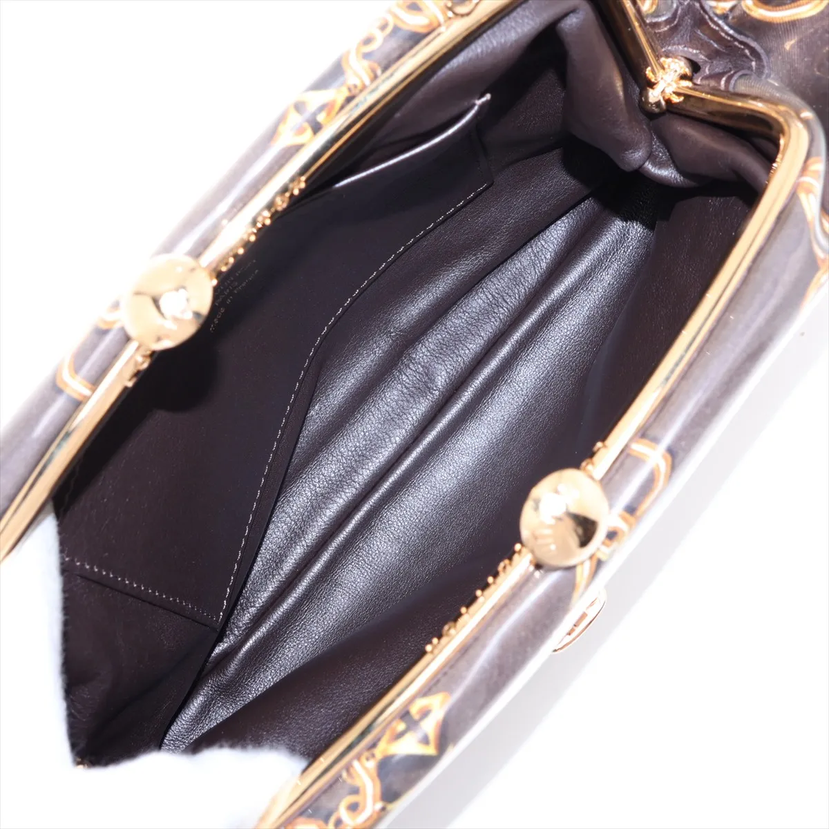 Monogram Charm Fermoire M95155 Brown — view 7