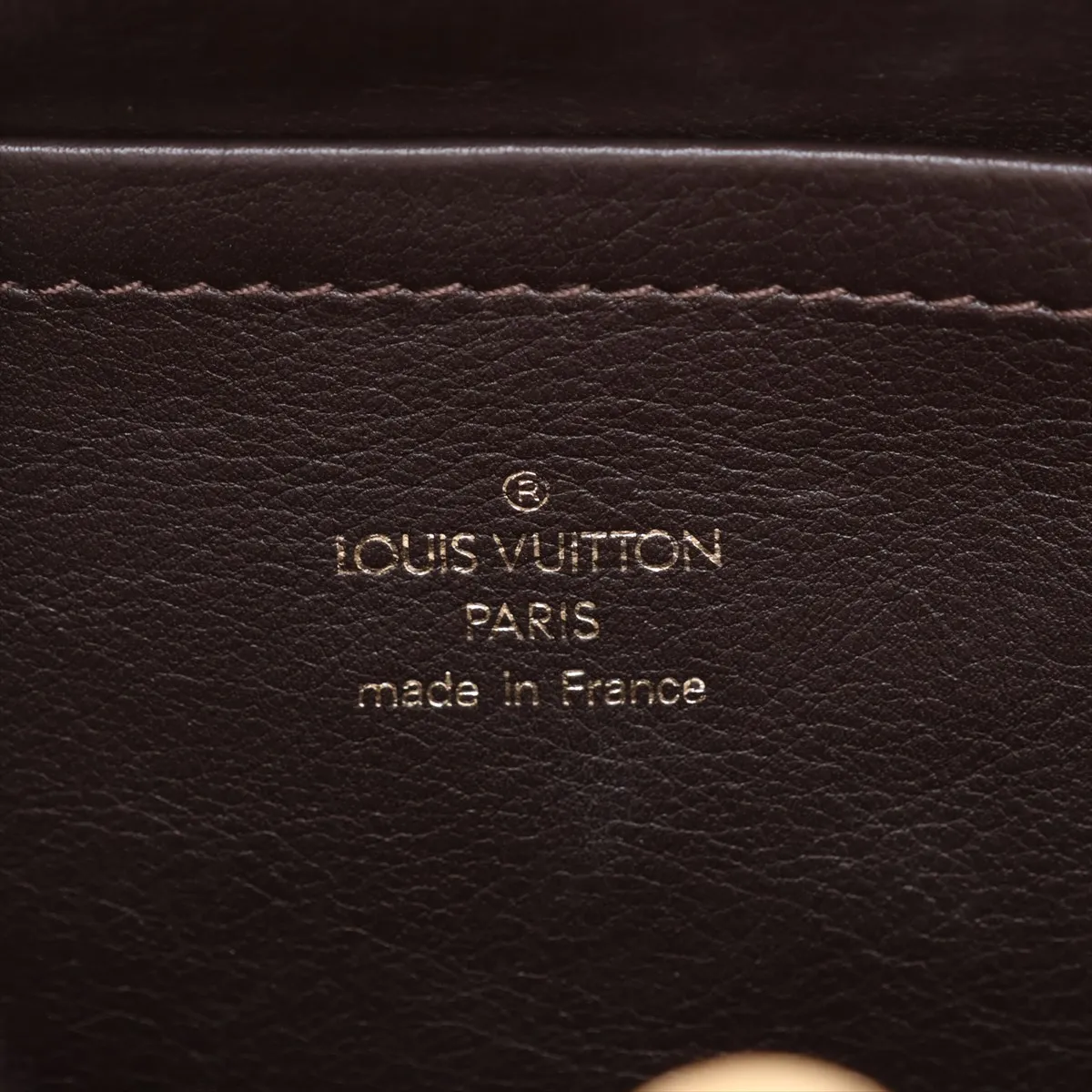 Monogram Charm Fermoire M95155 Brown — view 9