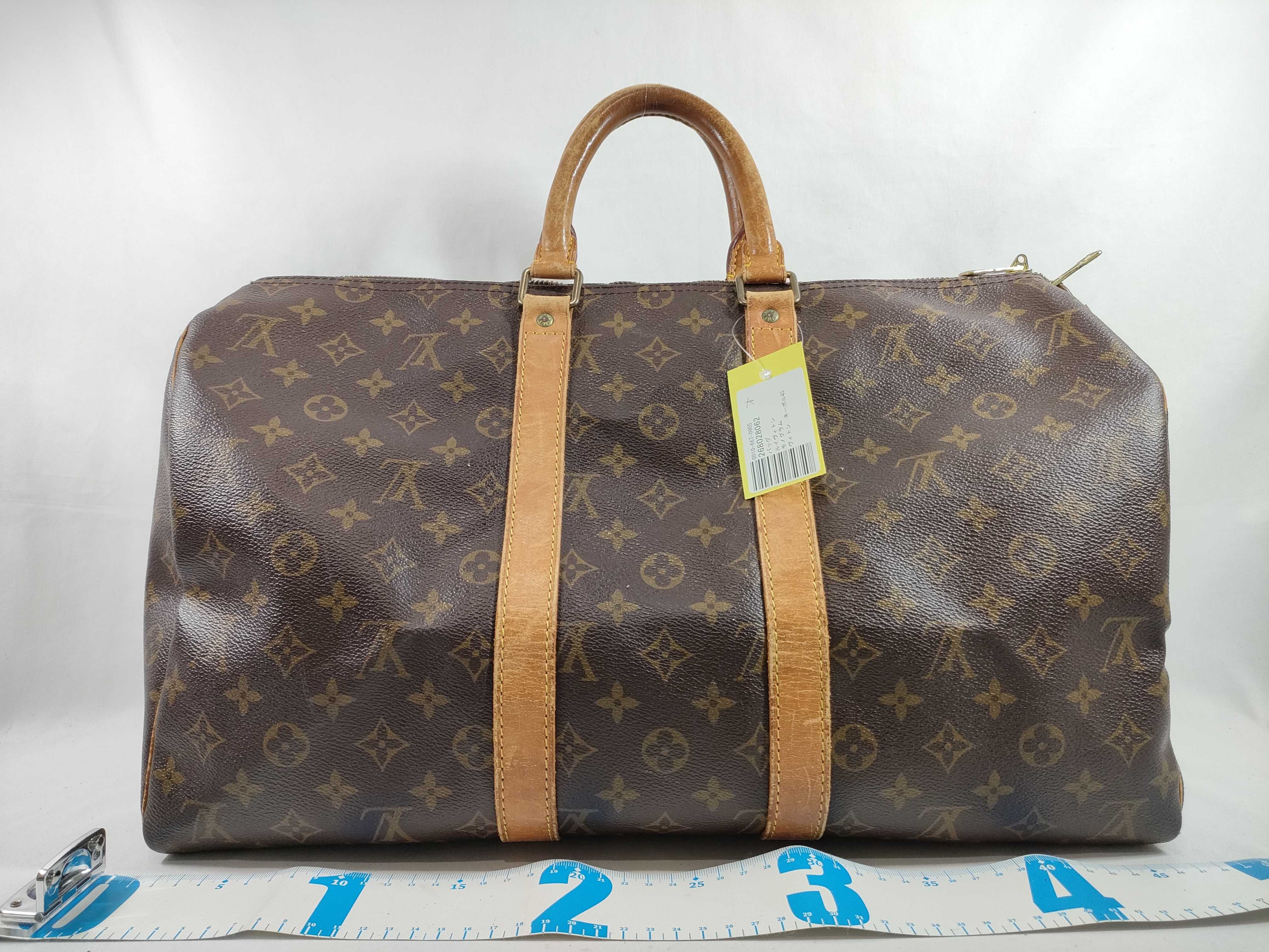 Monogram Vuitton Keepall 45 Boston Bag — view 2