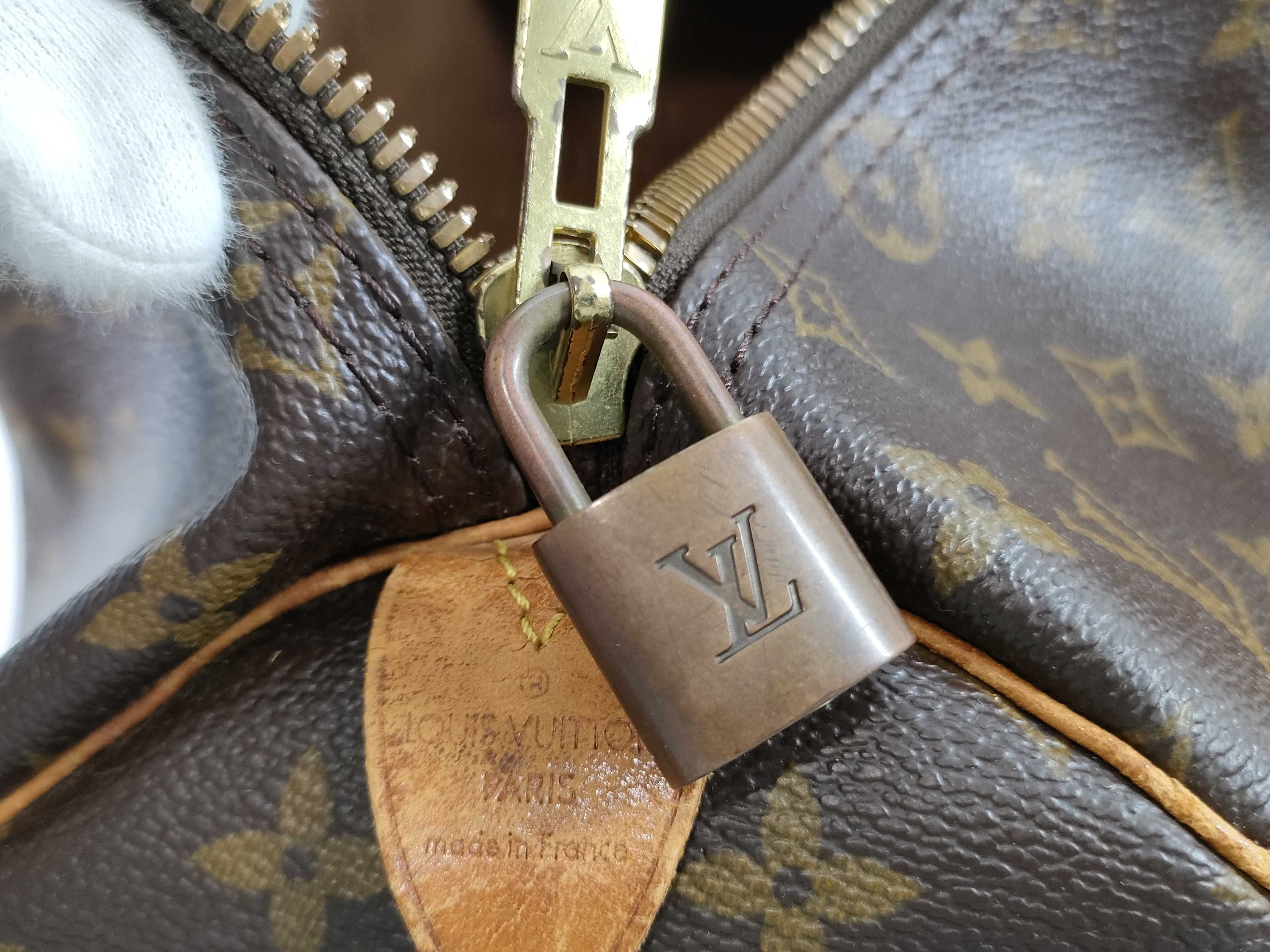 Monogram Vuitton Keepall 45 Boston Bag — view 12