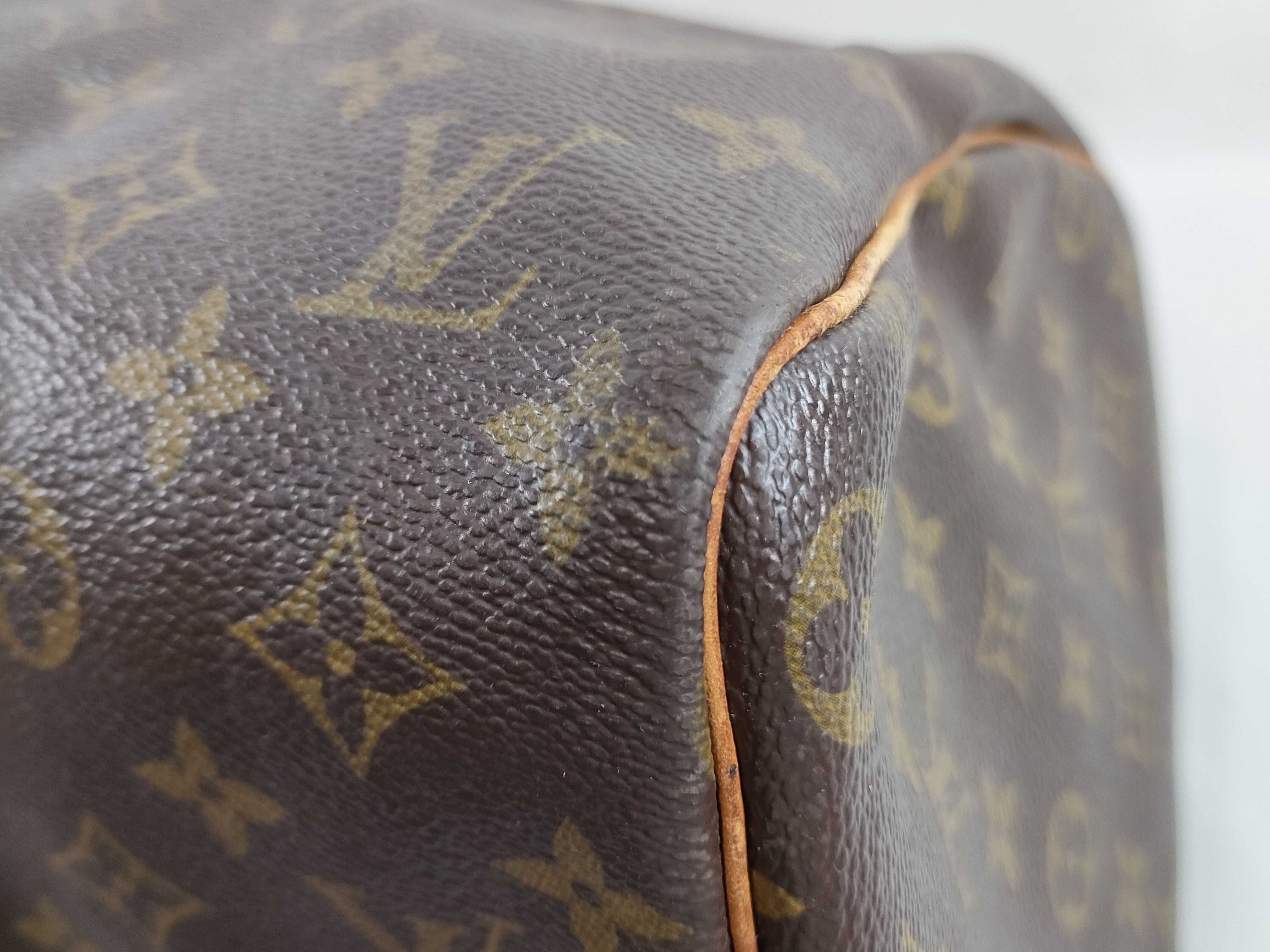 Monogram Vuitton Keepall 45 Boston Bag — view 6