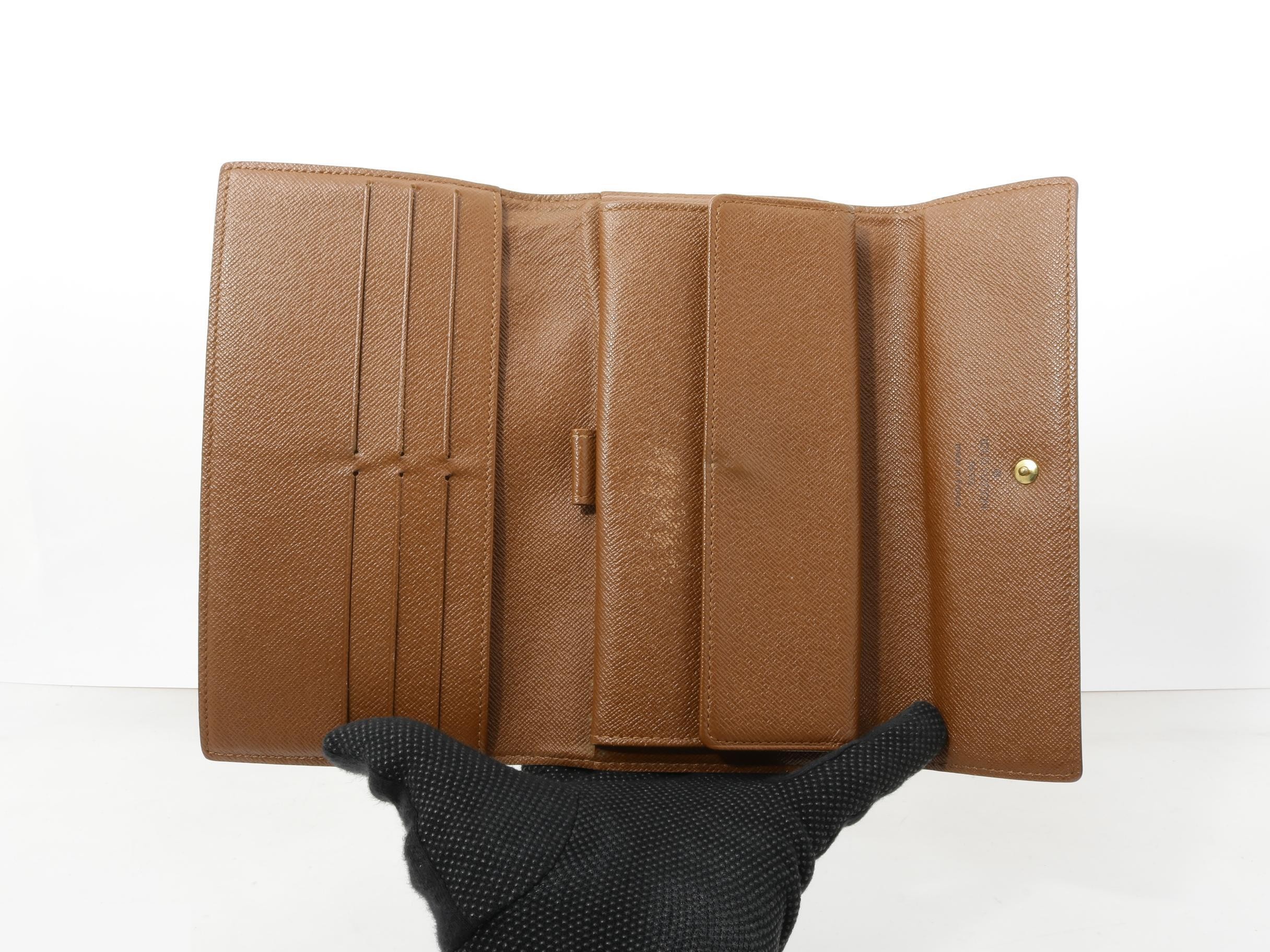 Monogram Portefeuille Tresor International Tri-fold Long Wallet — view 4