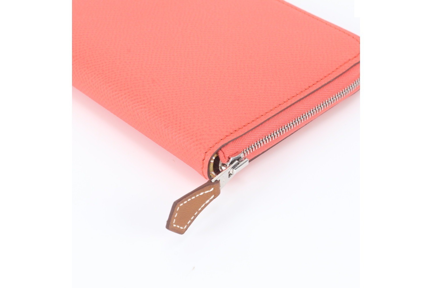 Azap Long Silk In Leather Long Wallet, manufactured in 2022. — view 4