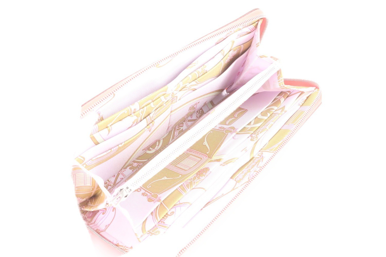 Azap Long Silk In Leather Long Wallet, manufactured in 2022. — view 6