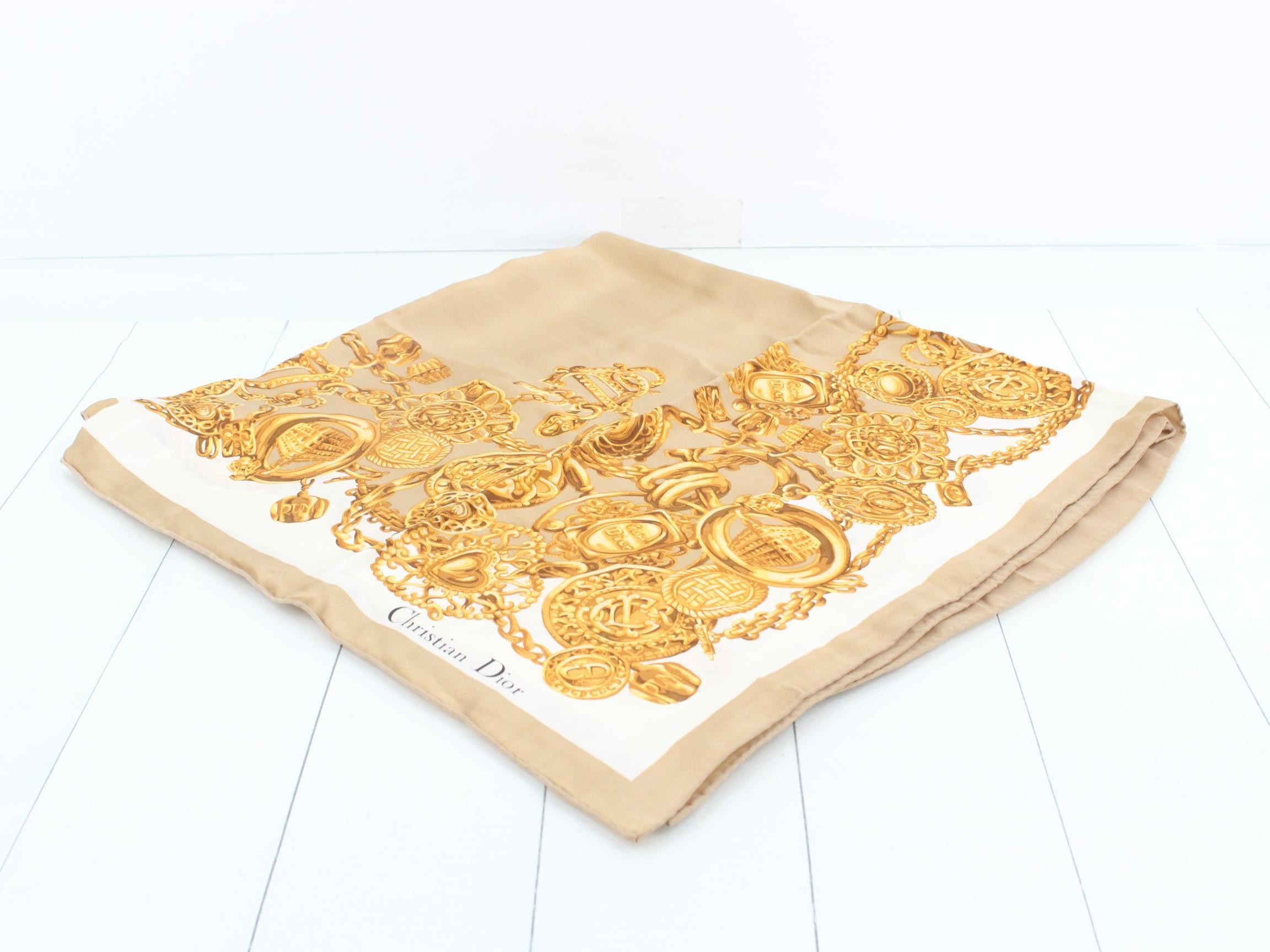 Large Silk Scarf Jewelry