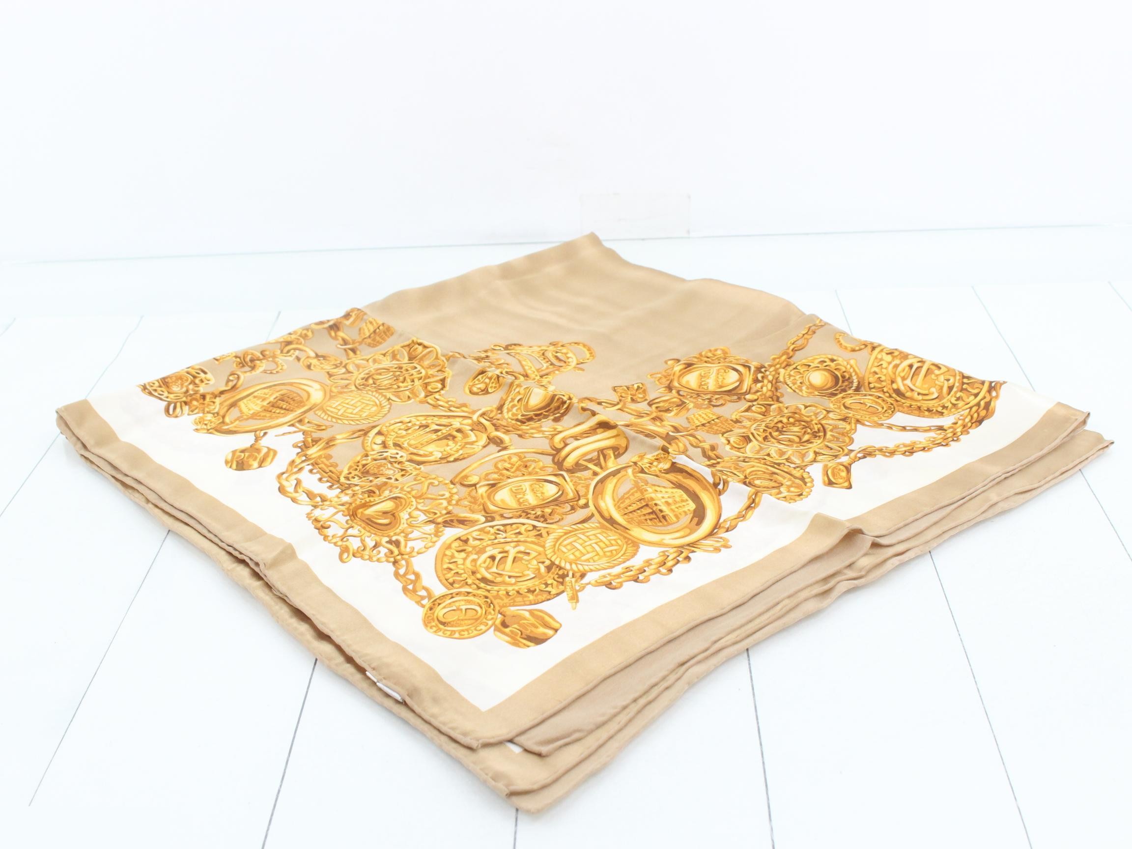 Large Silk Scarf Jewelry — view 2