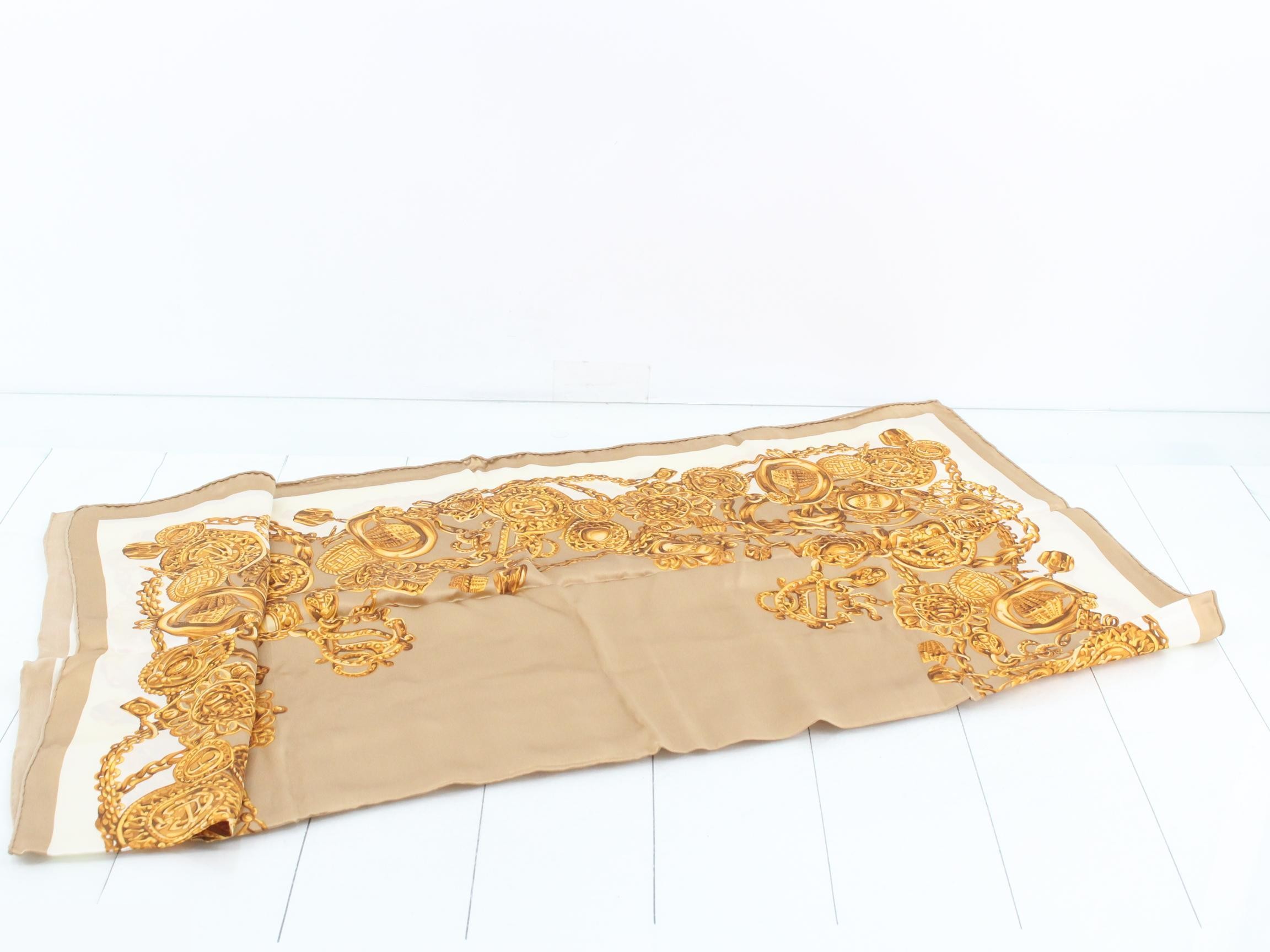 Large Silk Scarf Jewelry — view 3