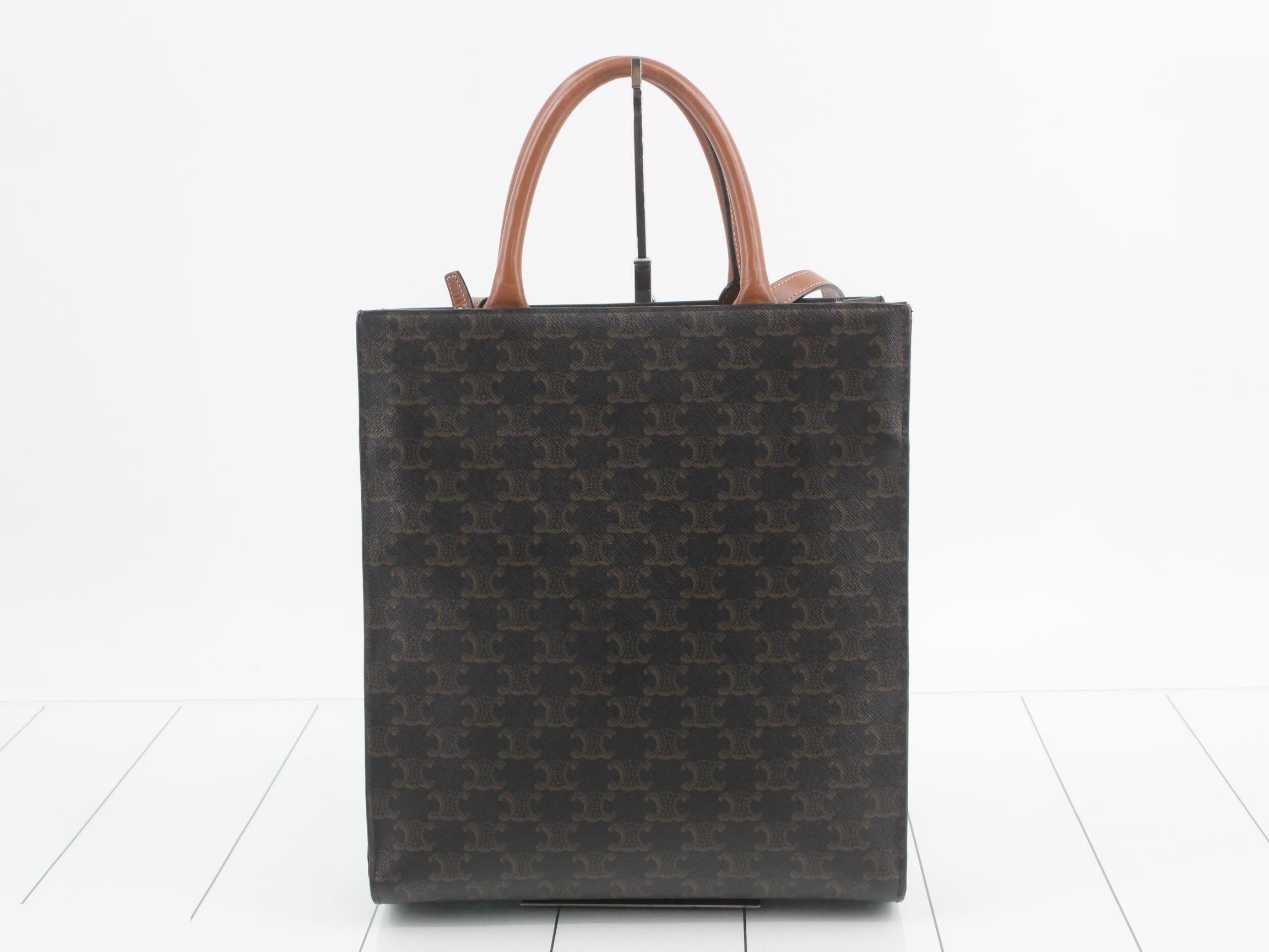 Triomphe Small Vertical Cover 2WAY Shoulder/Handbag — view 2