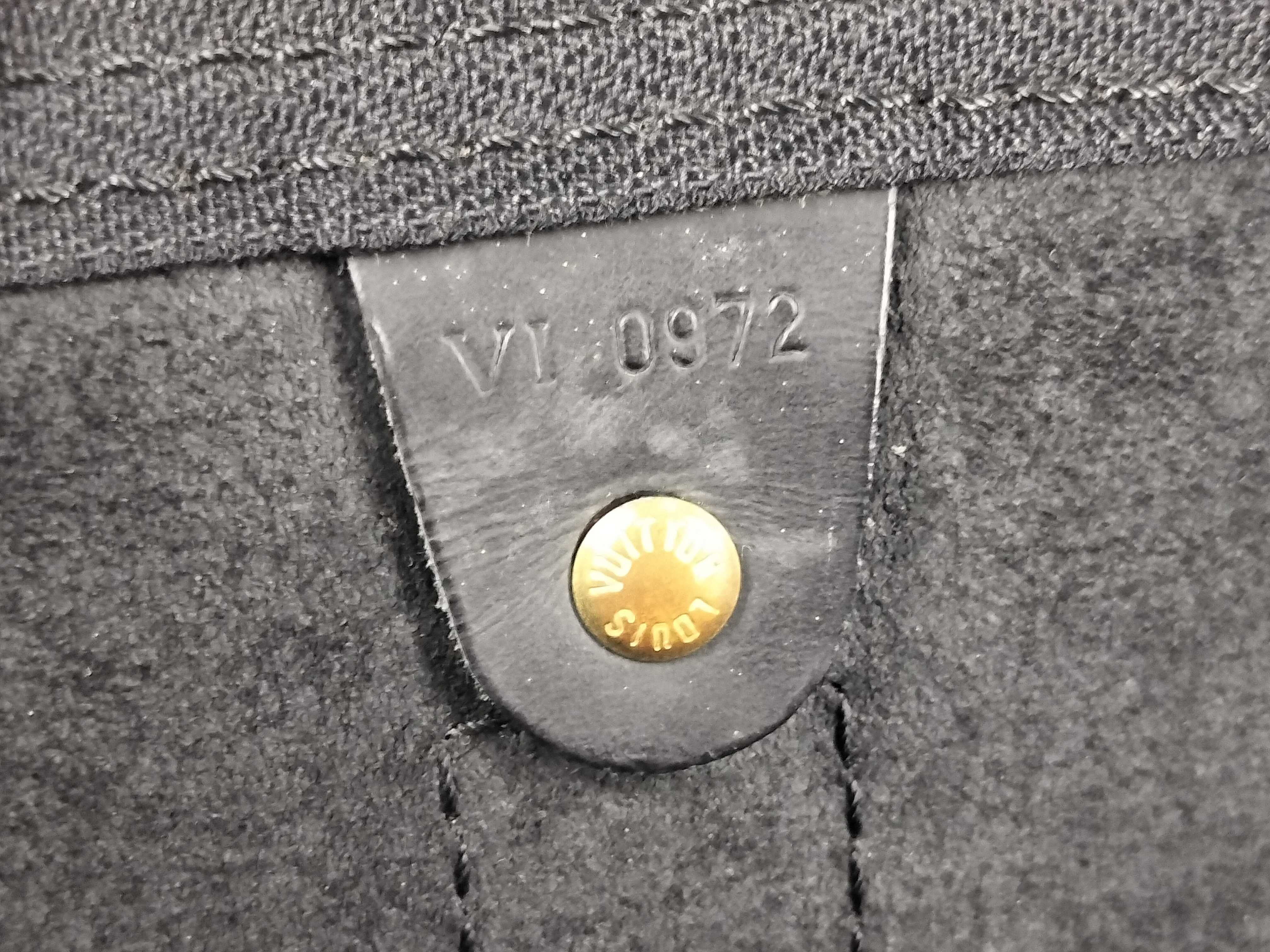 Epi Keepall 50 M42962 Black VI0972 Boston Bag — view 13