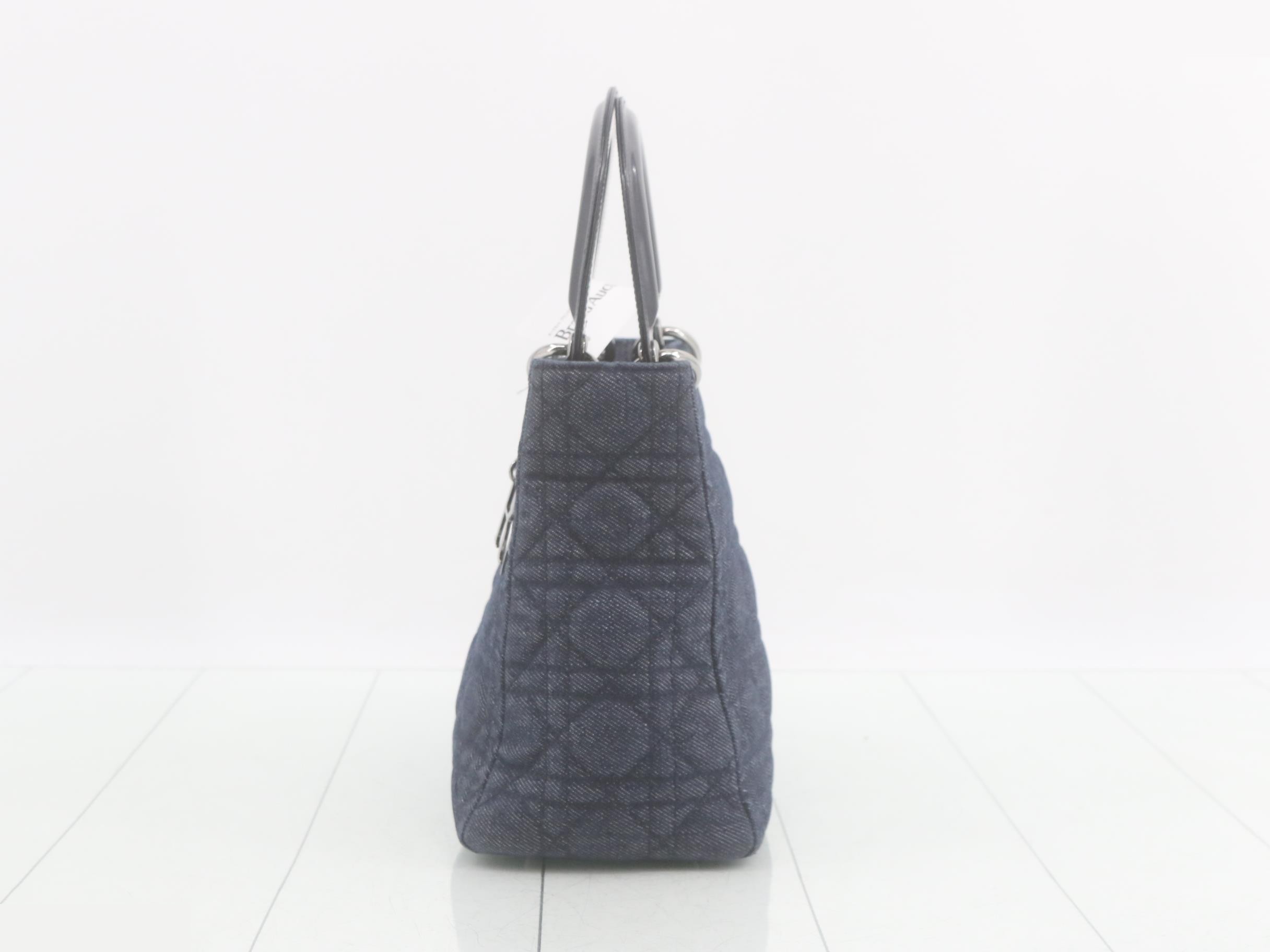 Cannage Lady Dior Denim — view 3