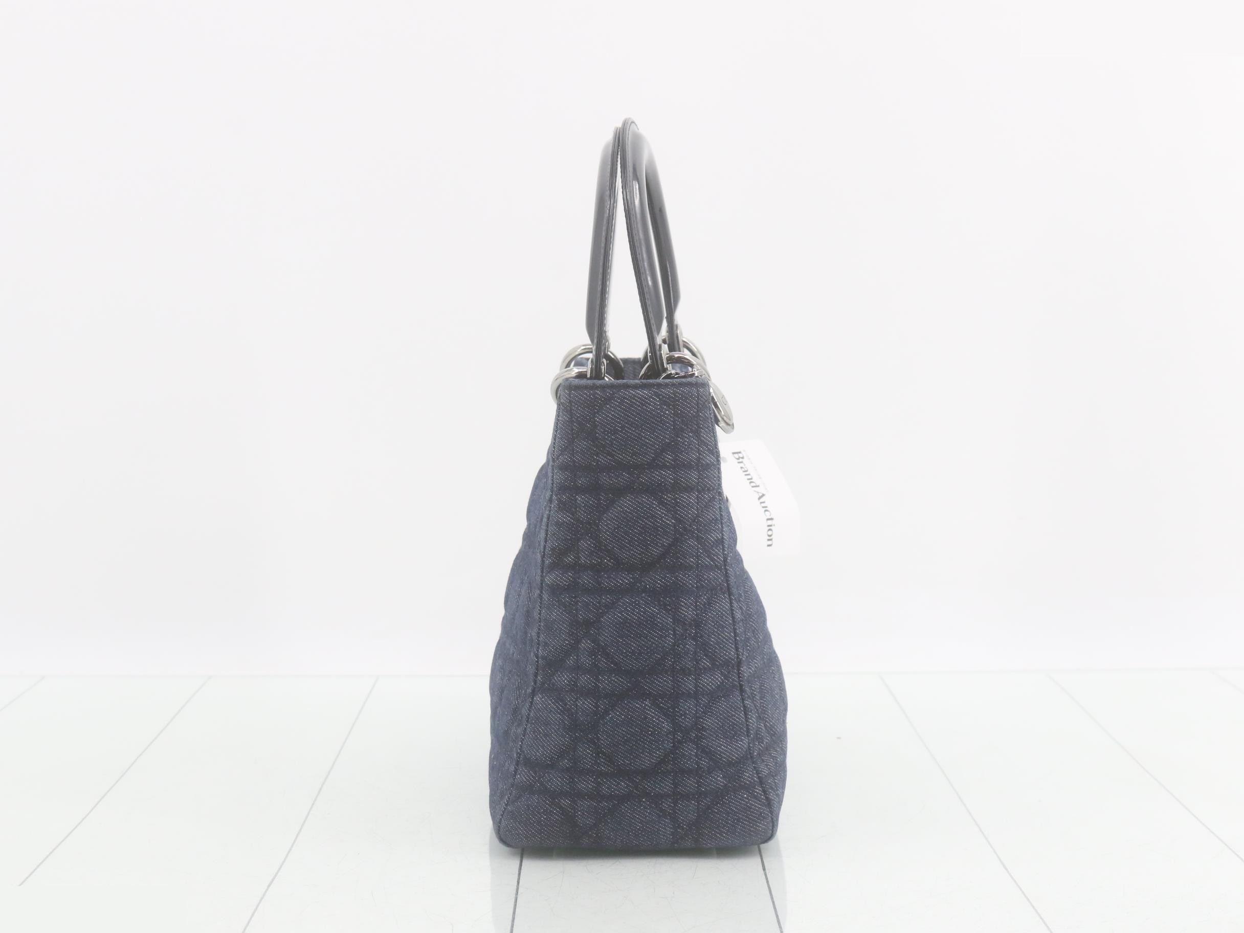 Cannage Lady Dior Denim — view 4
