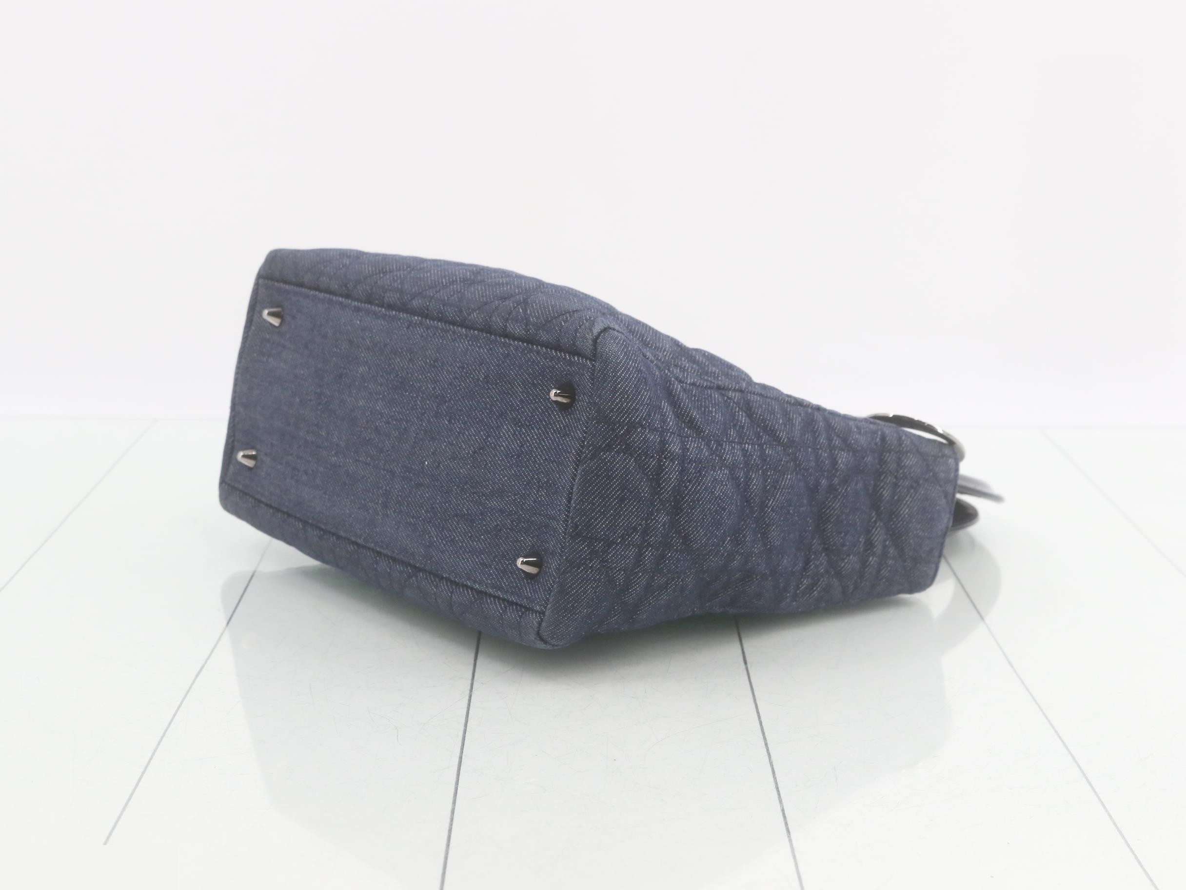 Cannage Lady Dior Denim — view 6