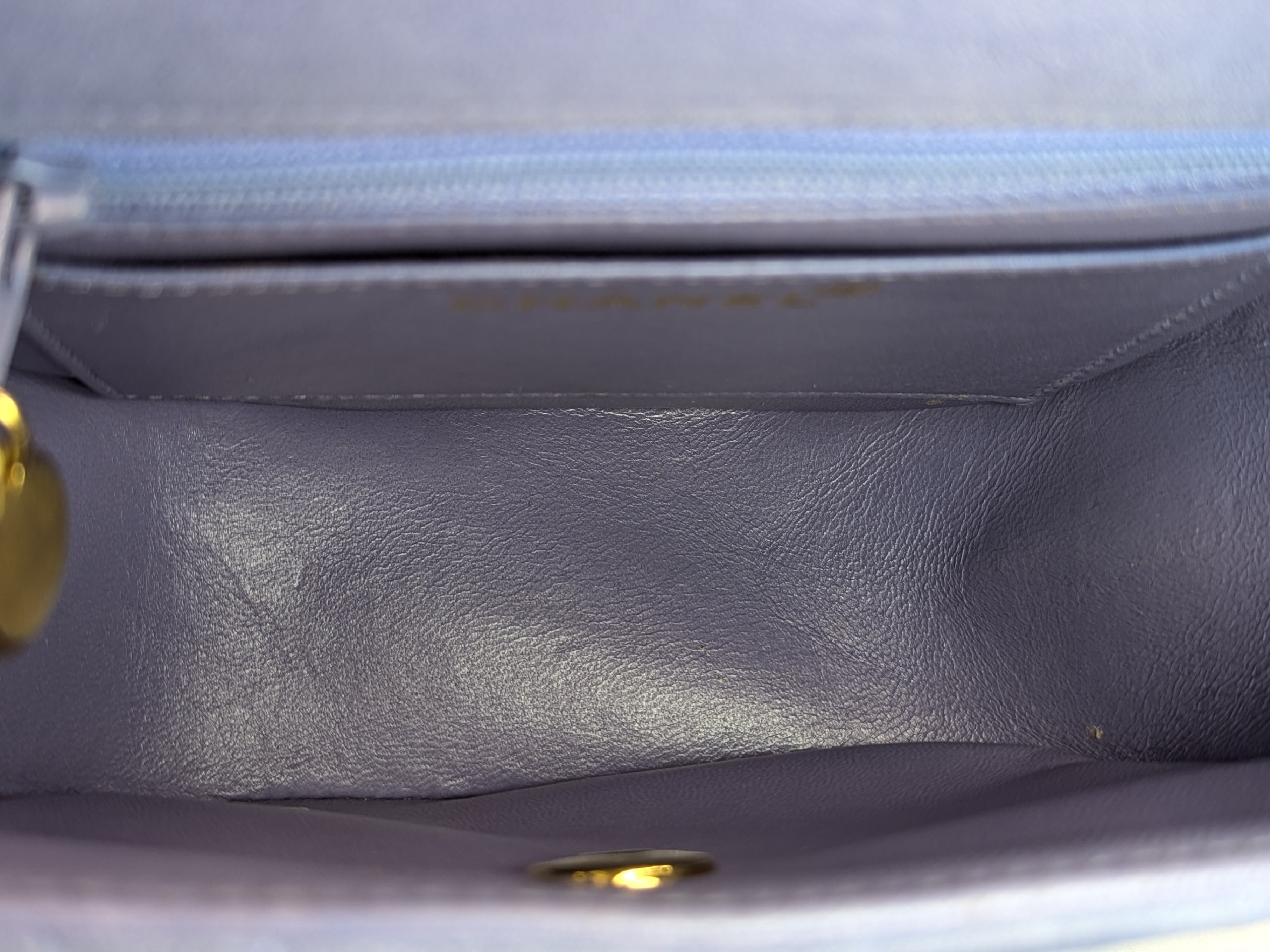 Suede Turnlock Handbag — view 10
