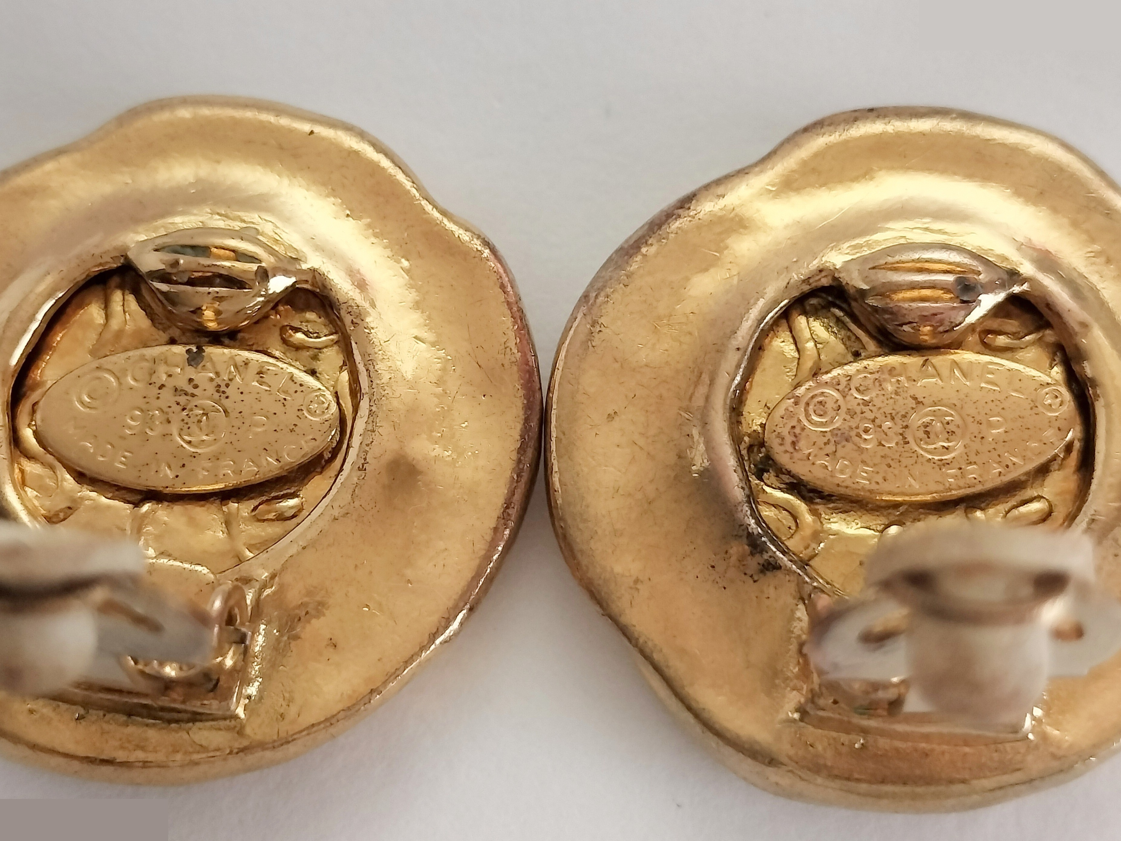 coco gold earrings — view 2