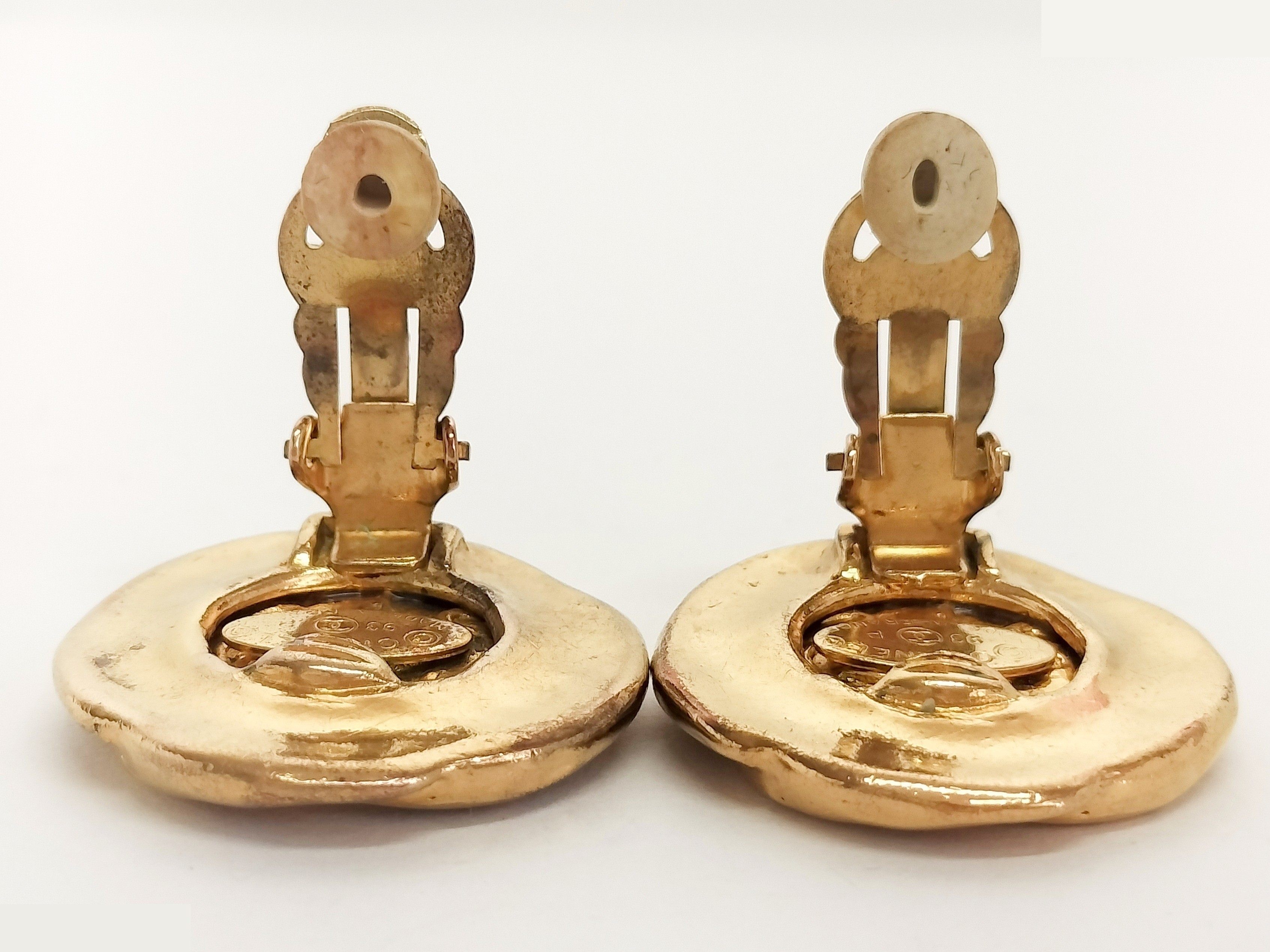 coco gold earrings — view 4
