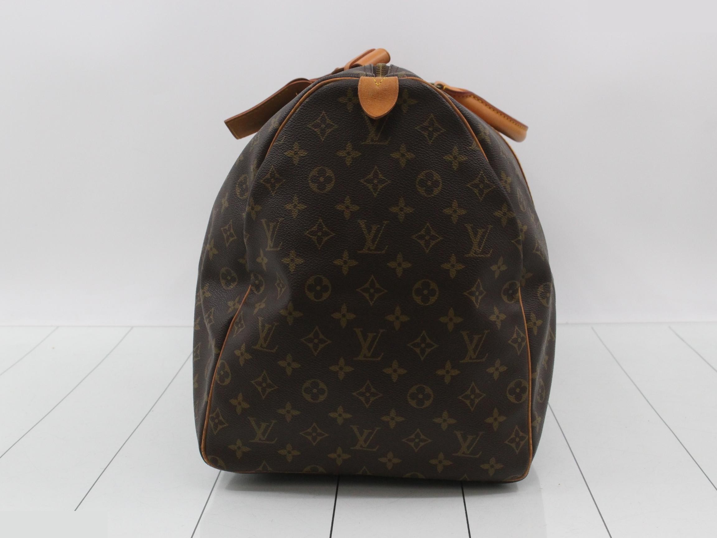 Keepall 60 with name tag and handle. — view 3