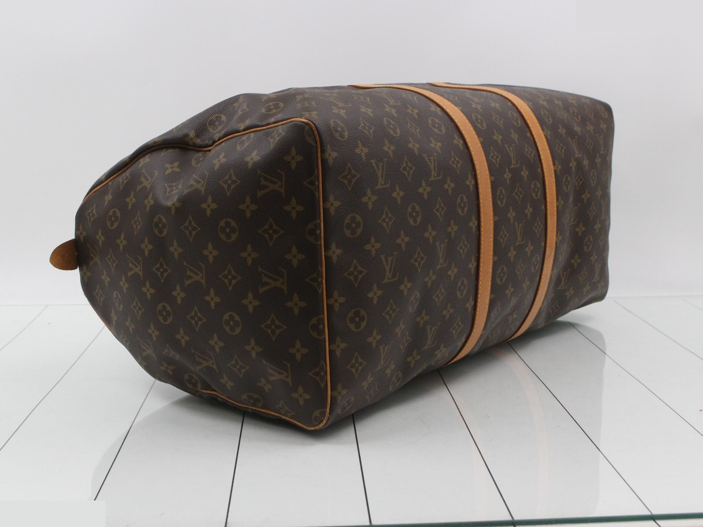 Keepall 60 with name tag and handle. — view 5