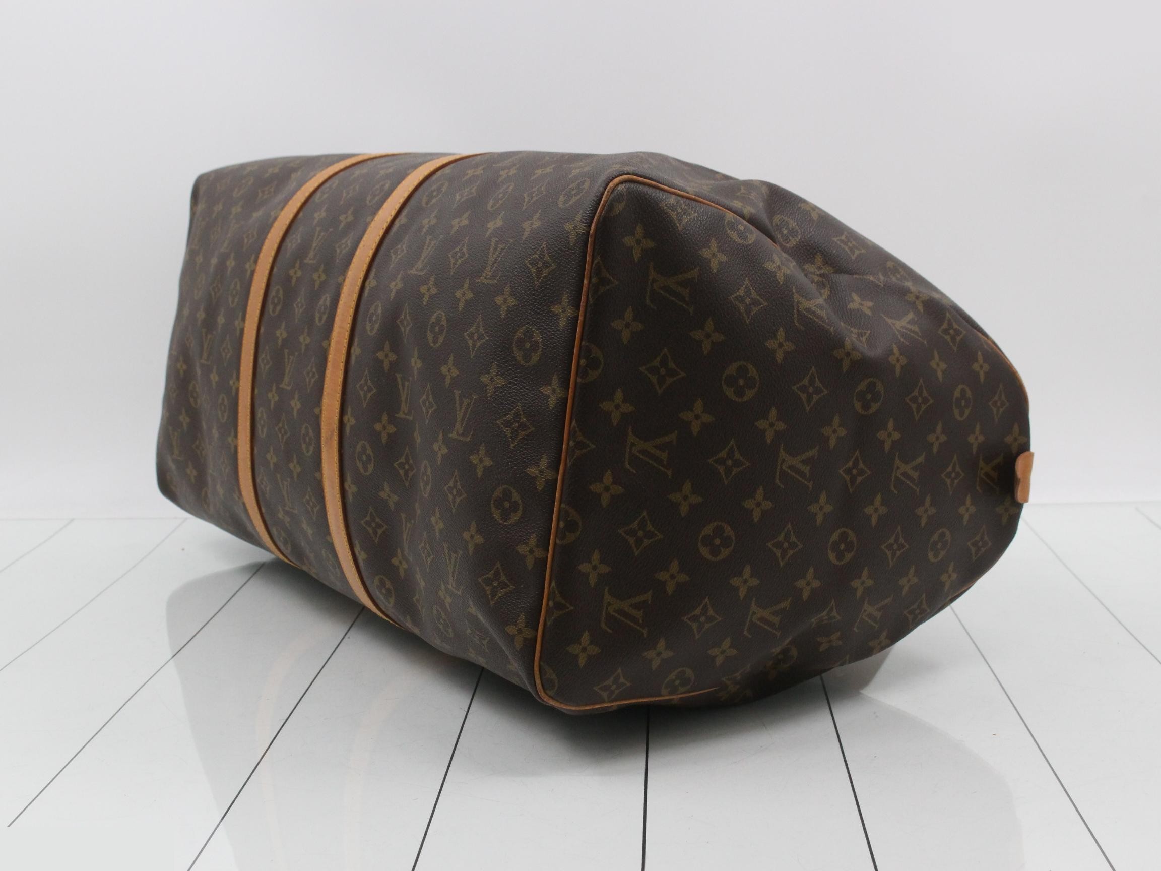 Keepall 60 with name tag and handle. — view 6