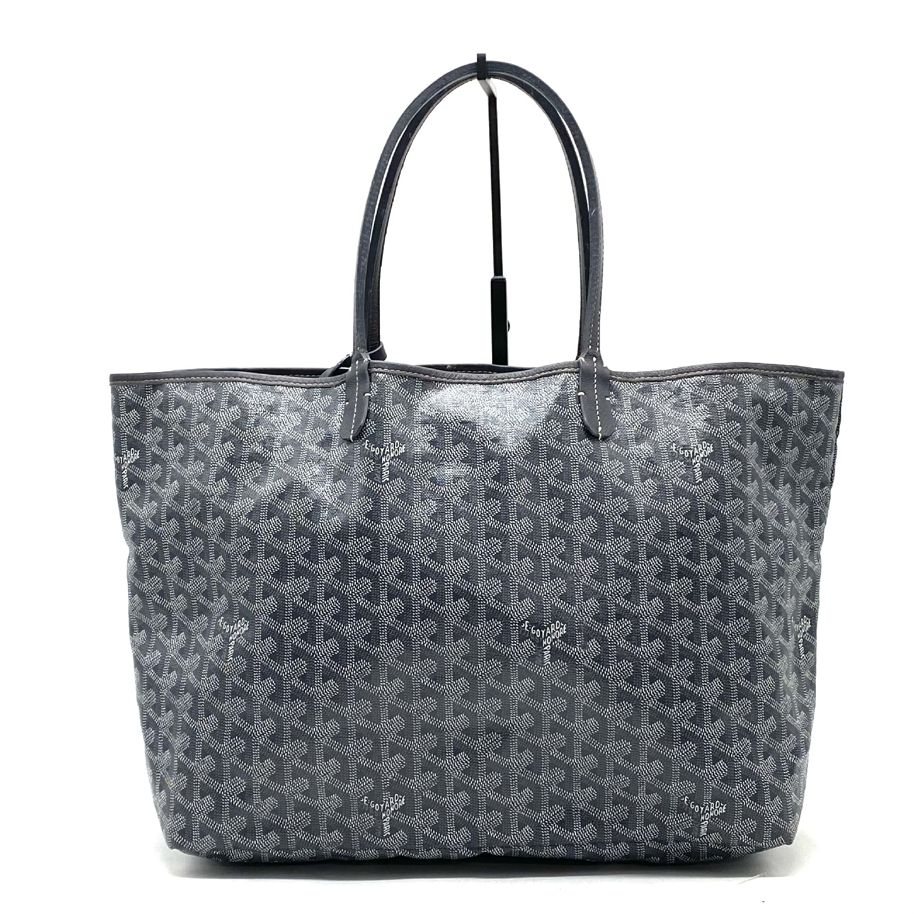 Saint Louis Leather Tote Bag with Pouch — view 3