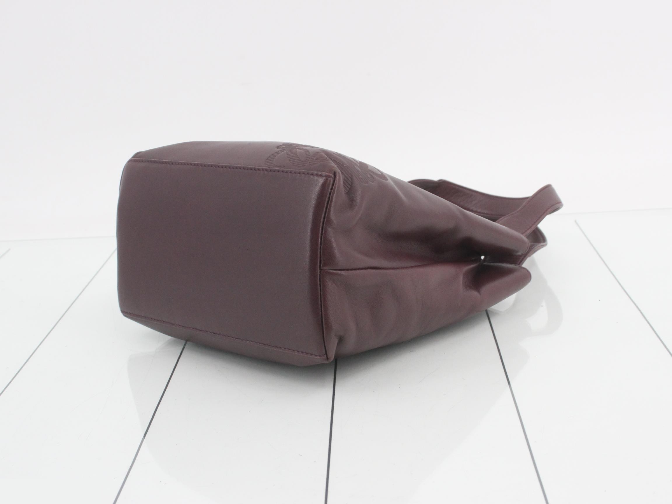 Nappa leather anagram mini handbag — view 6