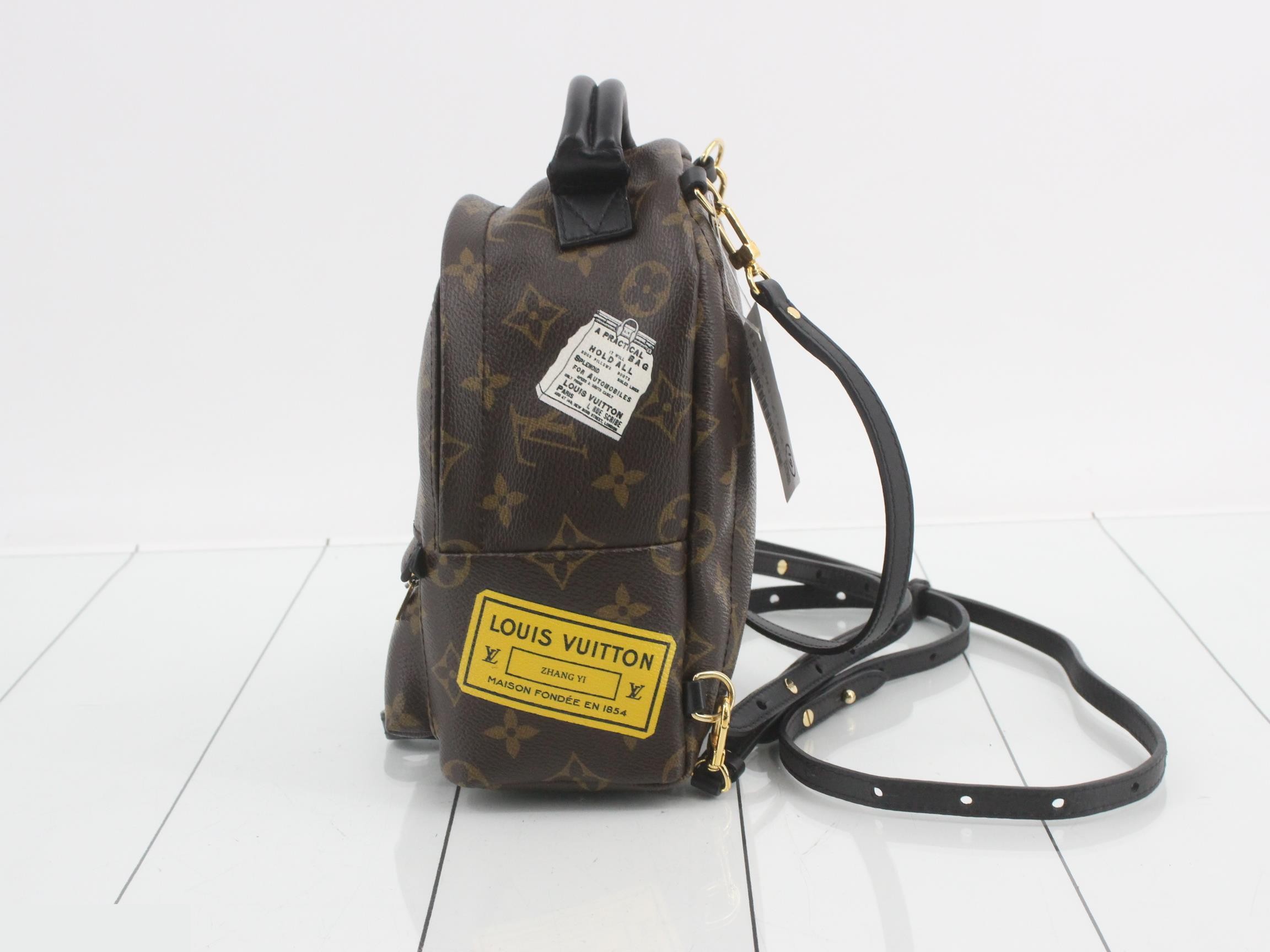 Monogram Palm Springs Mini Backpack — view 3