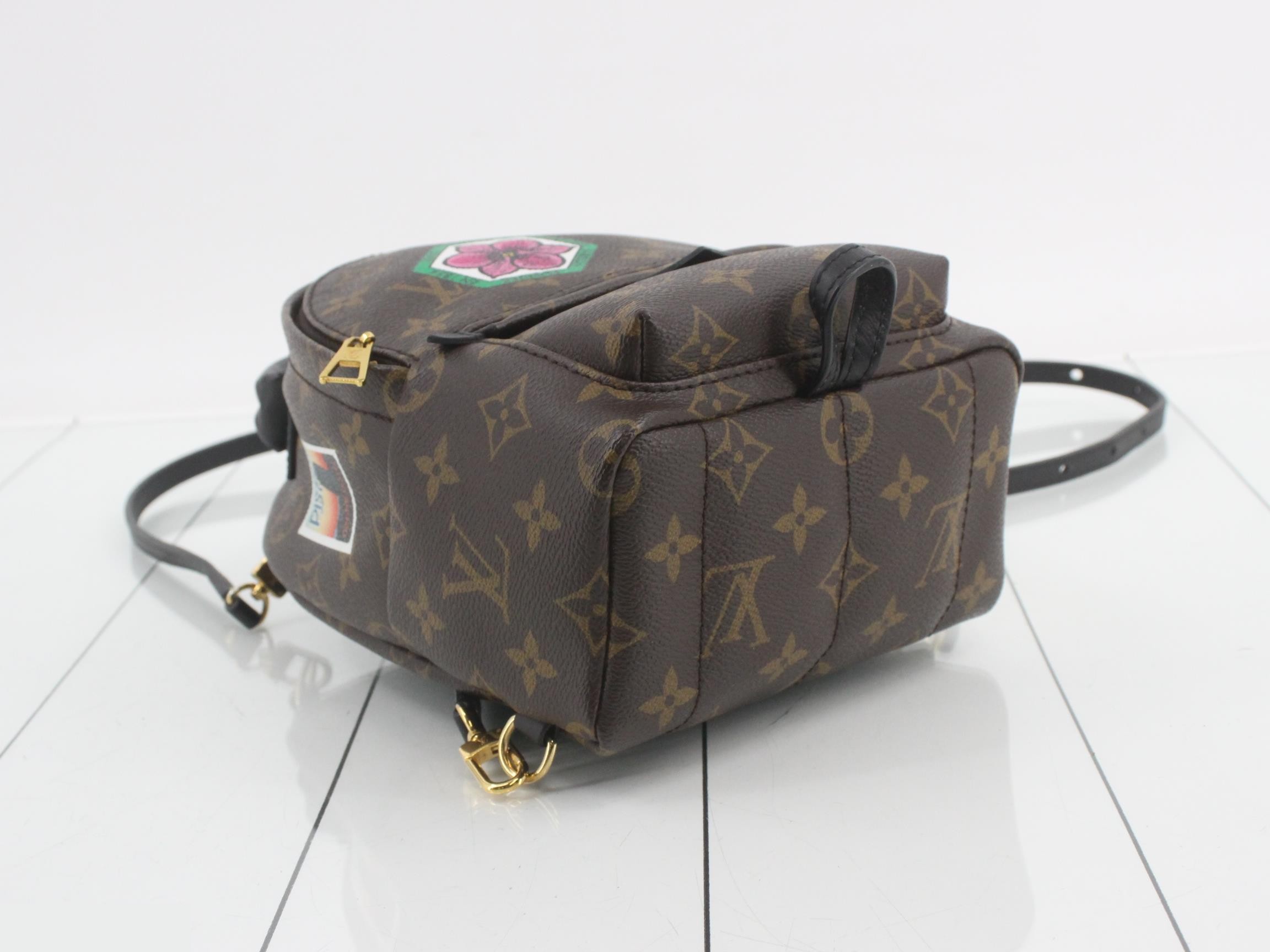 Monogram Palm Springs Mini Backpack — view 5