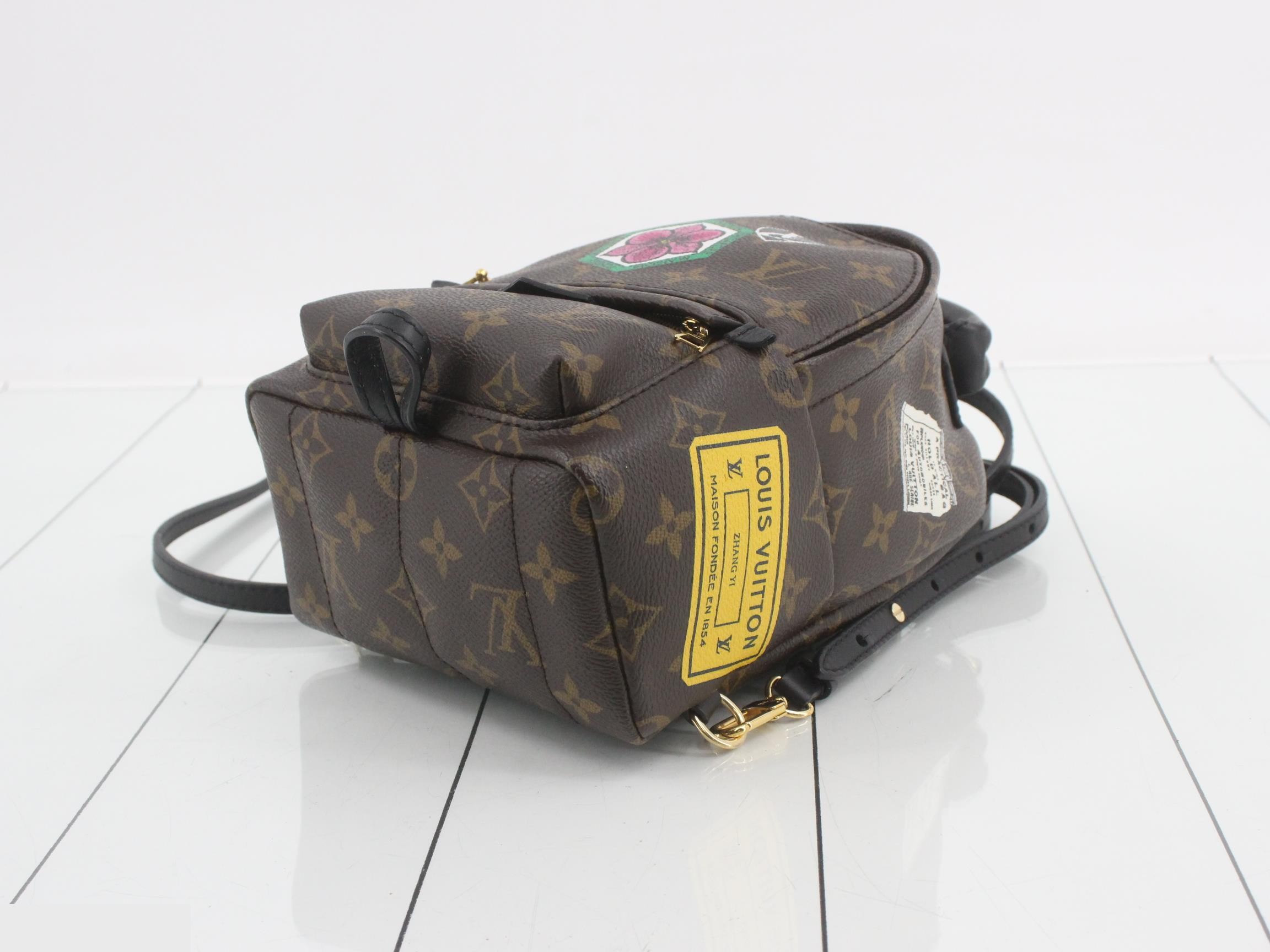 Monogram Palm Springs Mini Backpack — view 6