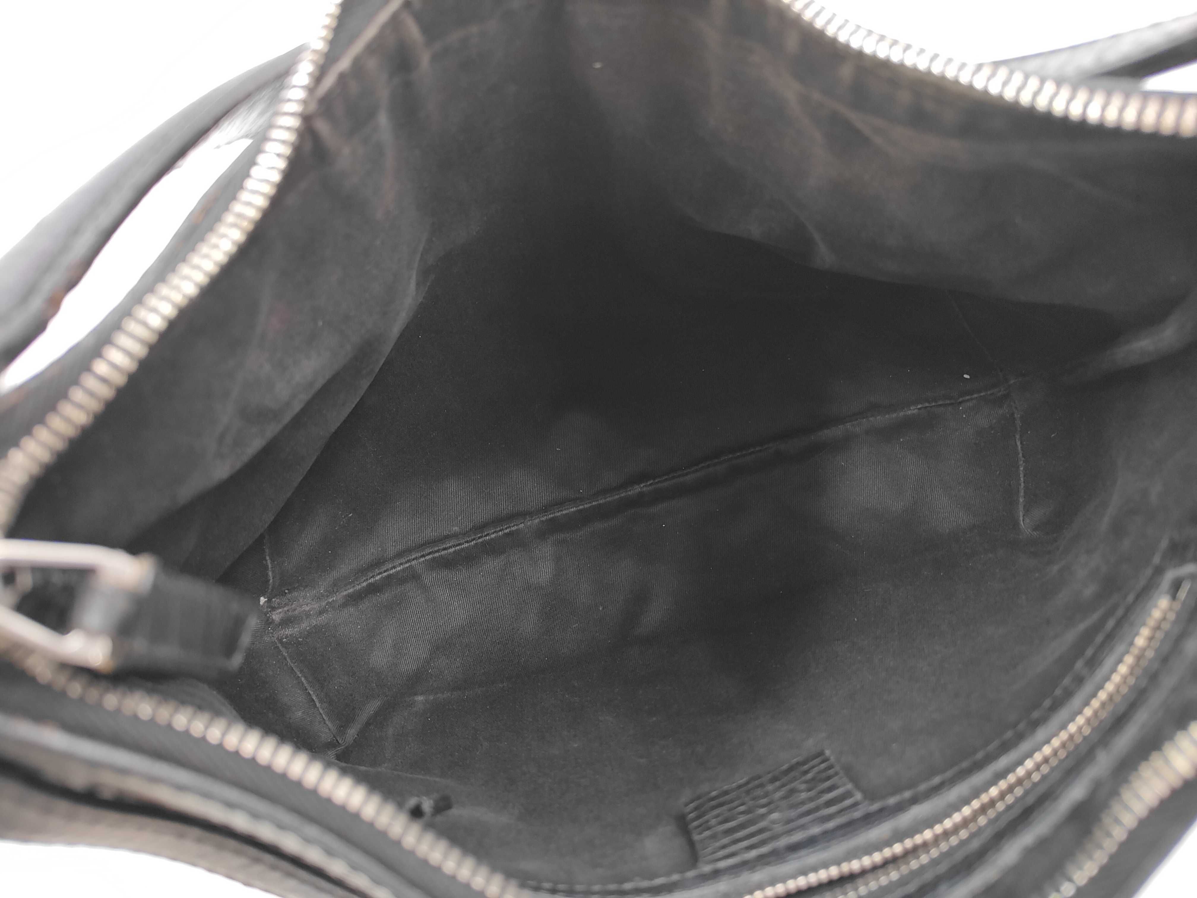 Horsebit GG Canvas Black Shoulder Bag 114890 — view 9