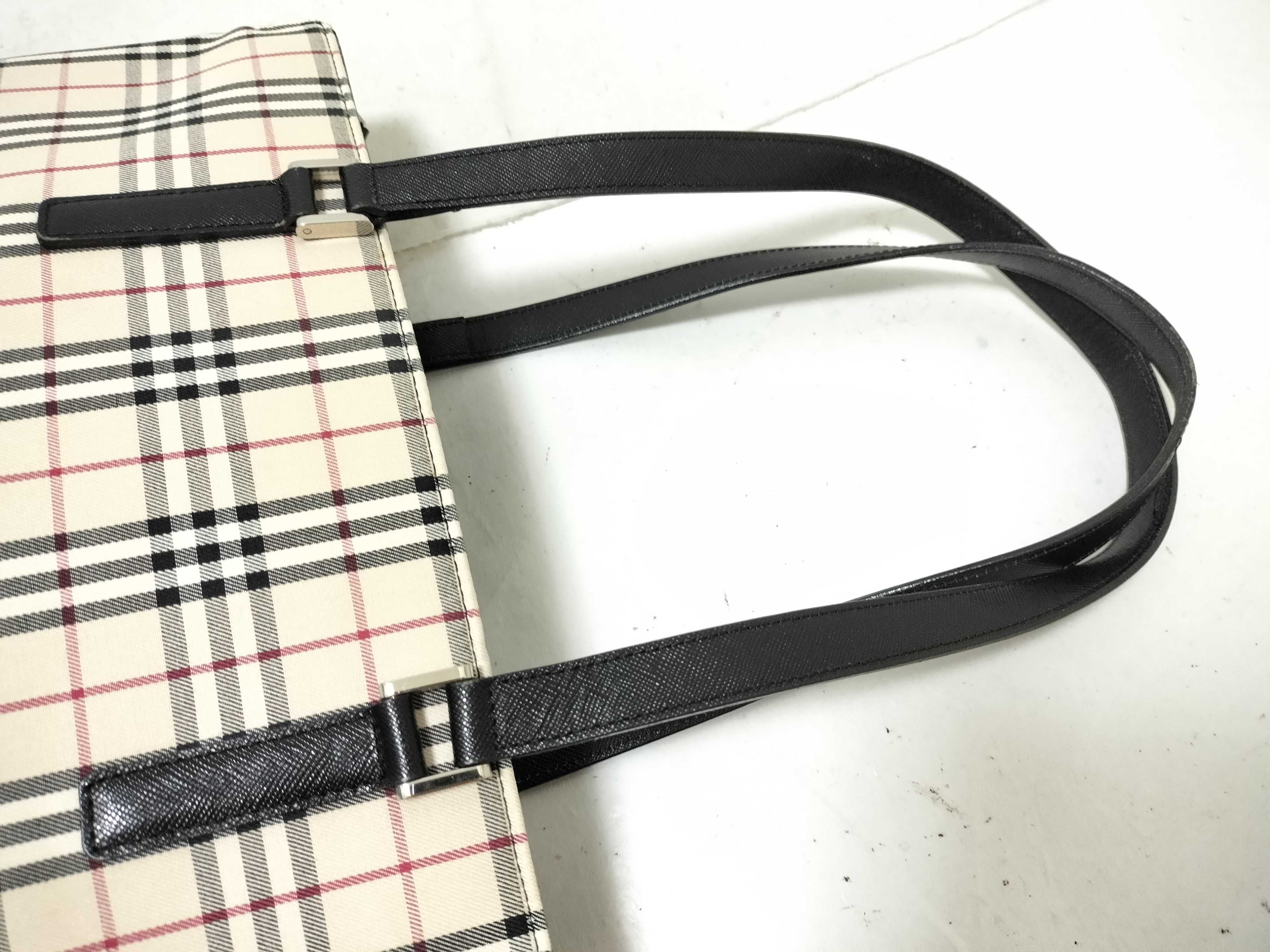 tote bag, Nova check tote bag — view 3