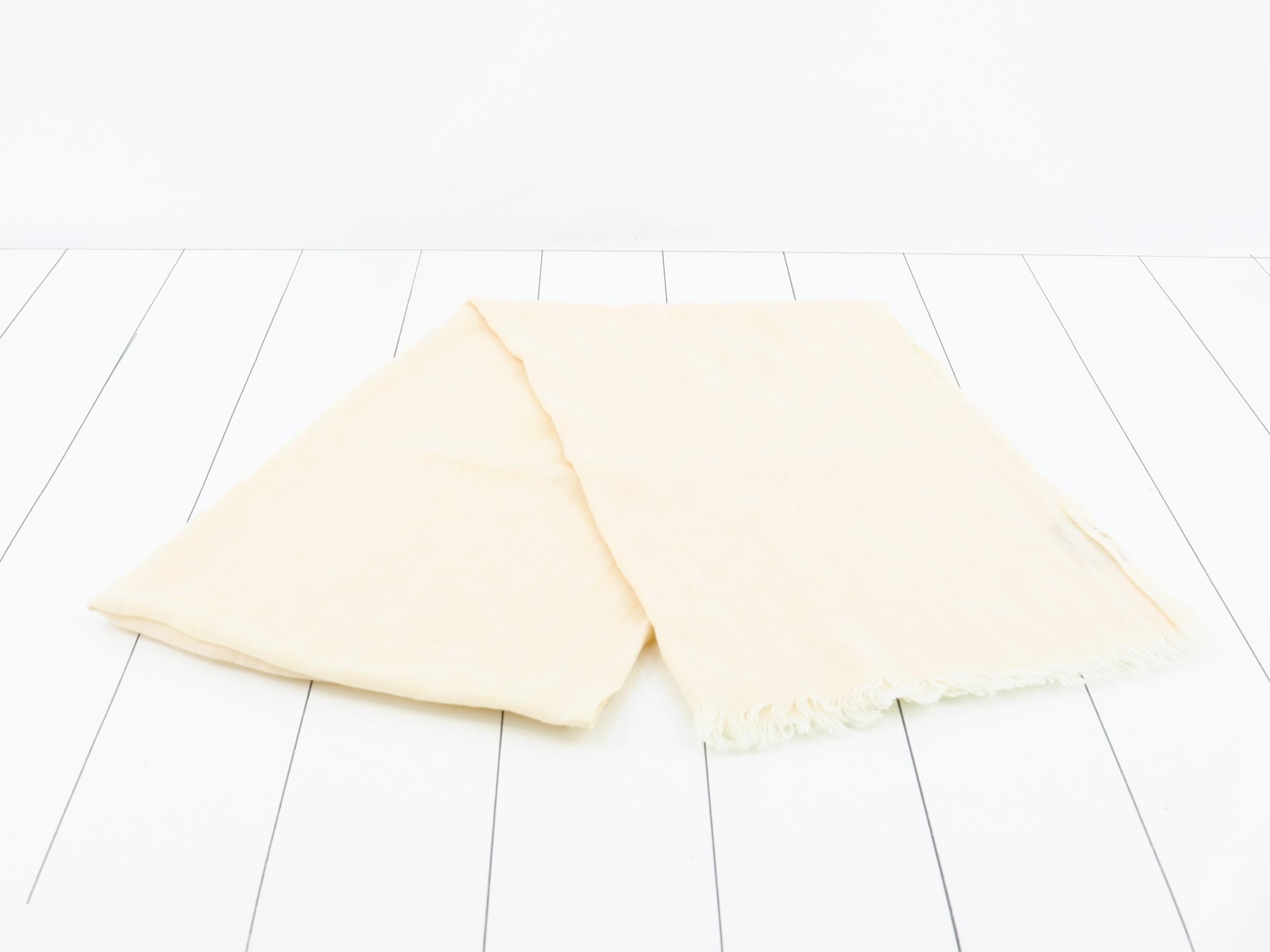 GG pattern large stole, cotton — view 2