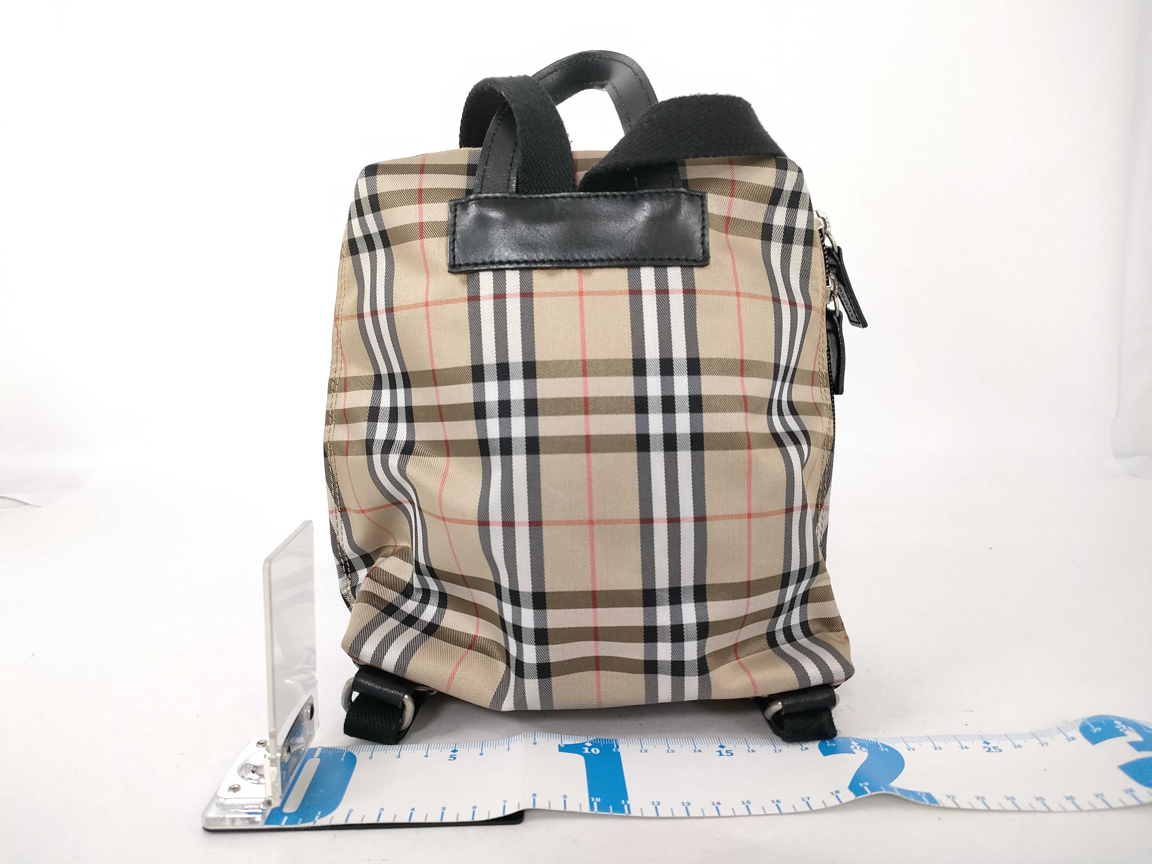 Backpack Nova Check Logo Beige Rucksack — view 2