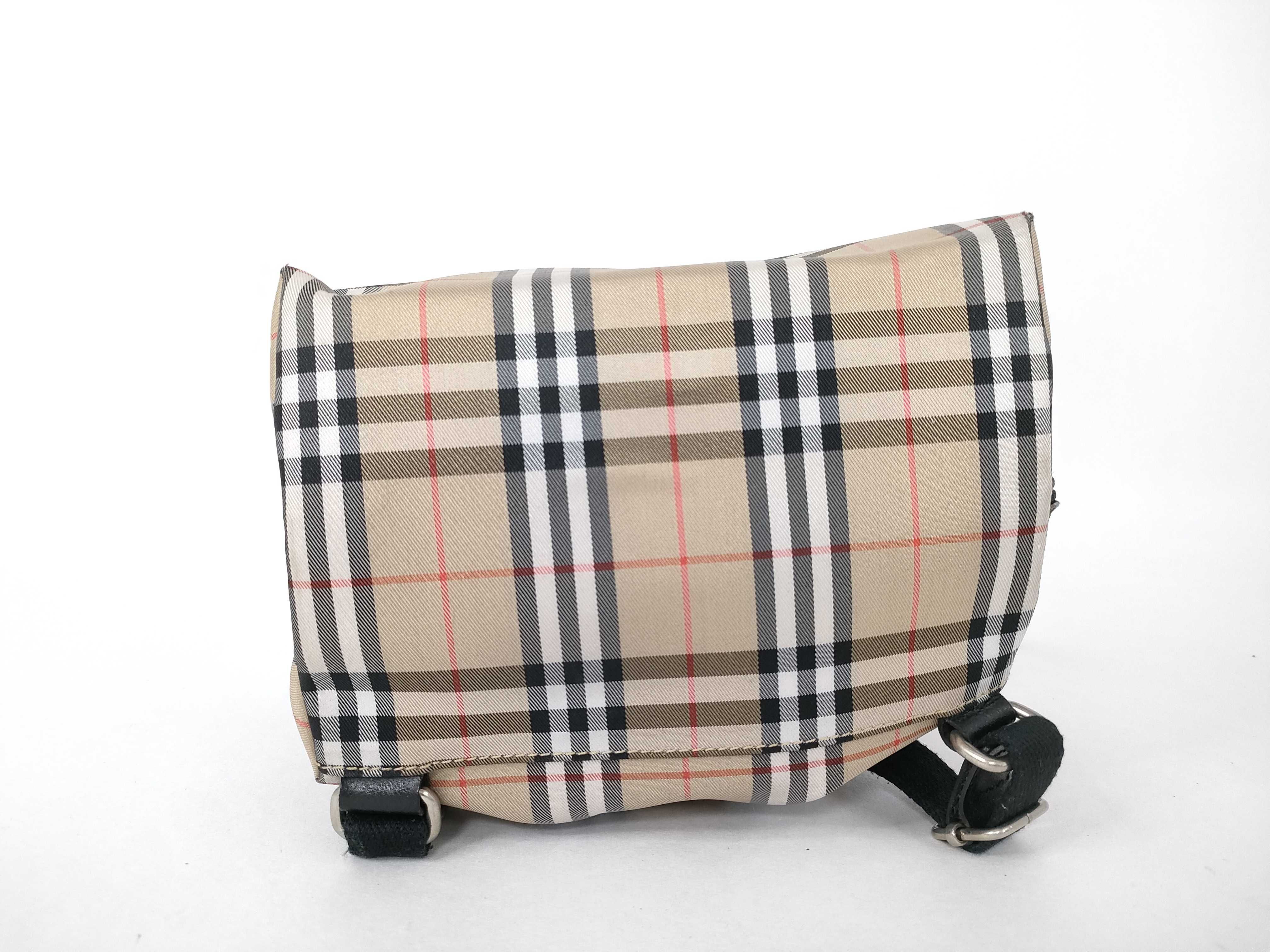 Backpack Nova Check Logo Beige Rucksack — view 7