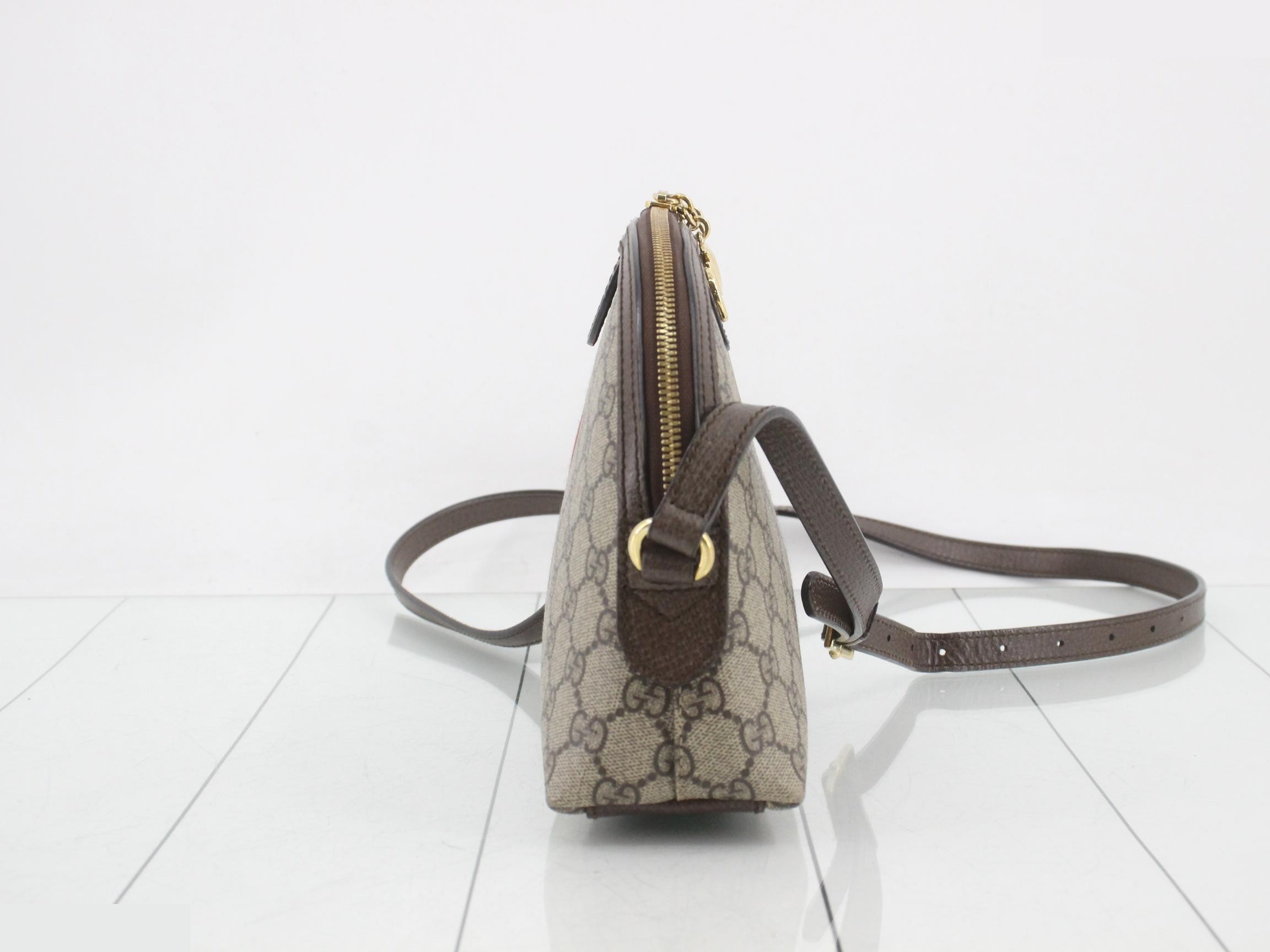 GG Supreme Ophidia Shoulder Bag — view 4