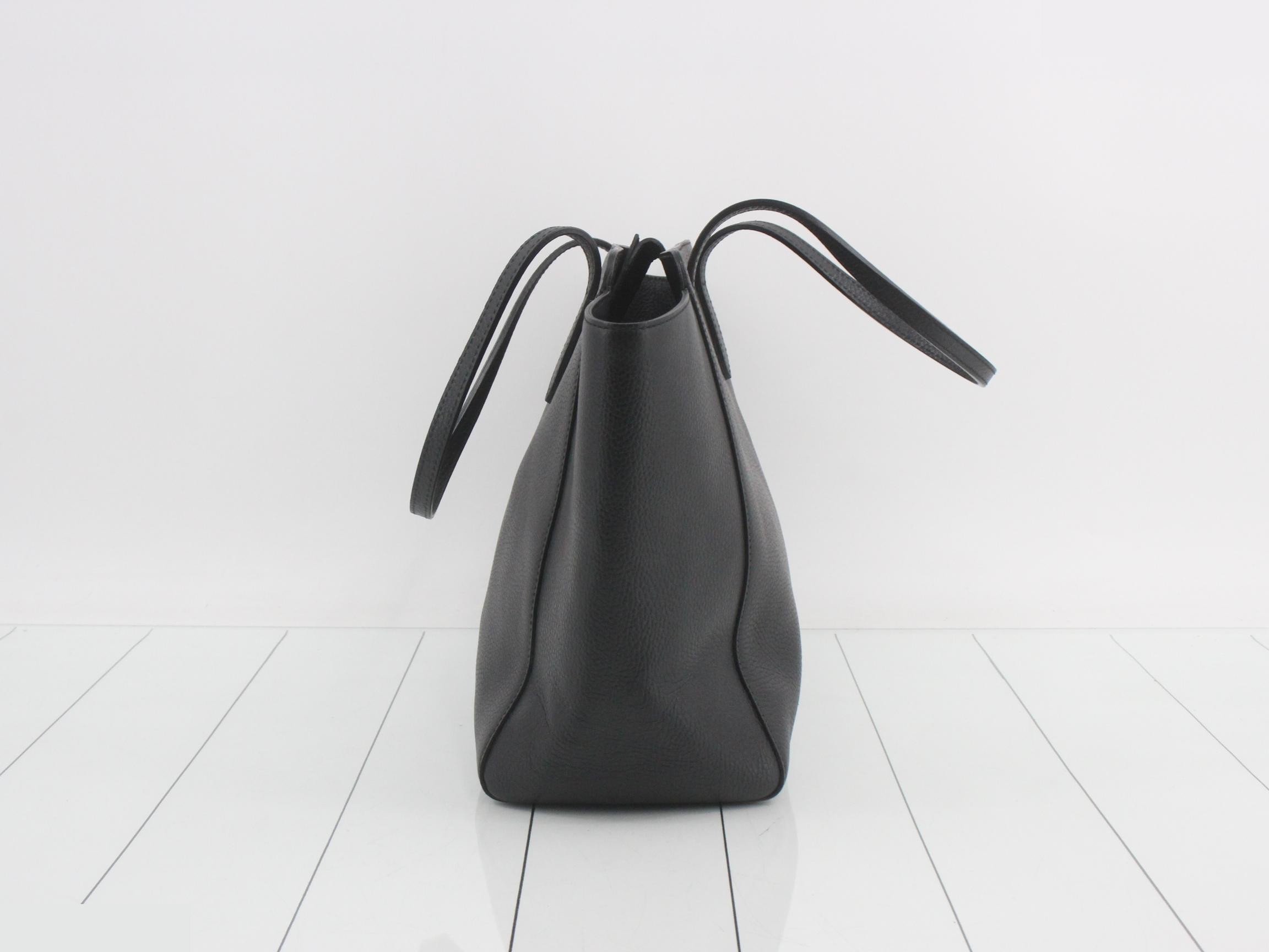 Leather tote bag — view 3