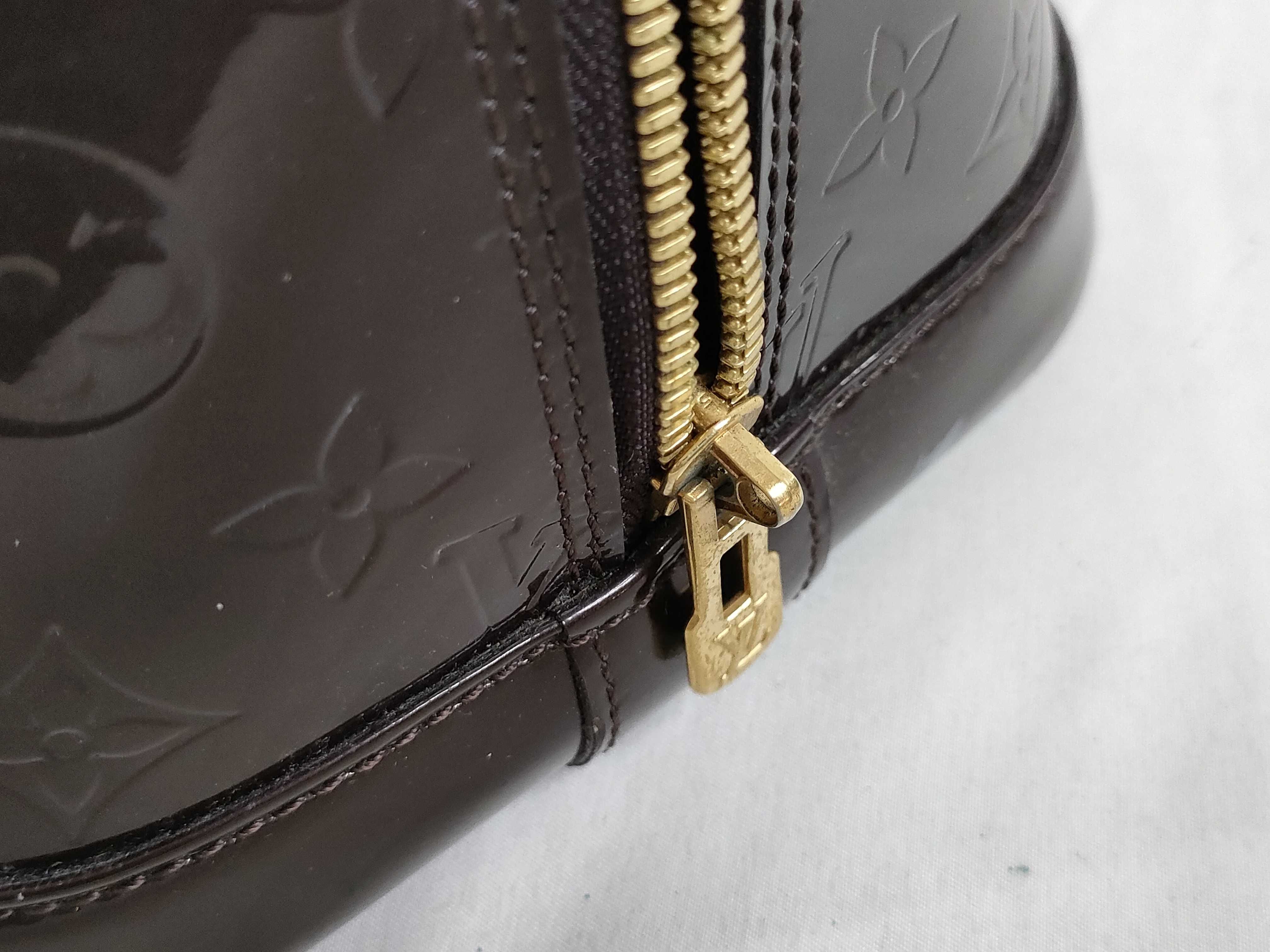 Vernis / Vernis / Alma MM / M90024 / Handbag / Enamel Handbag — view 13