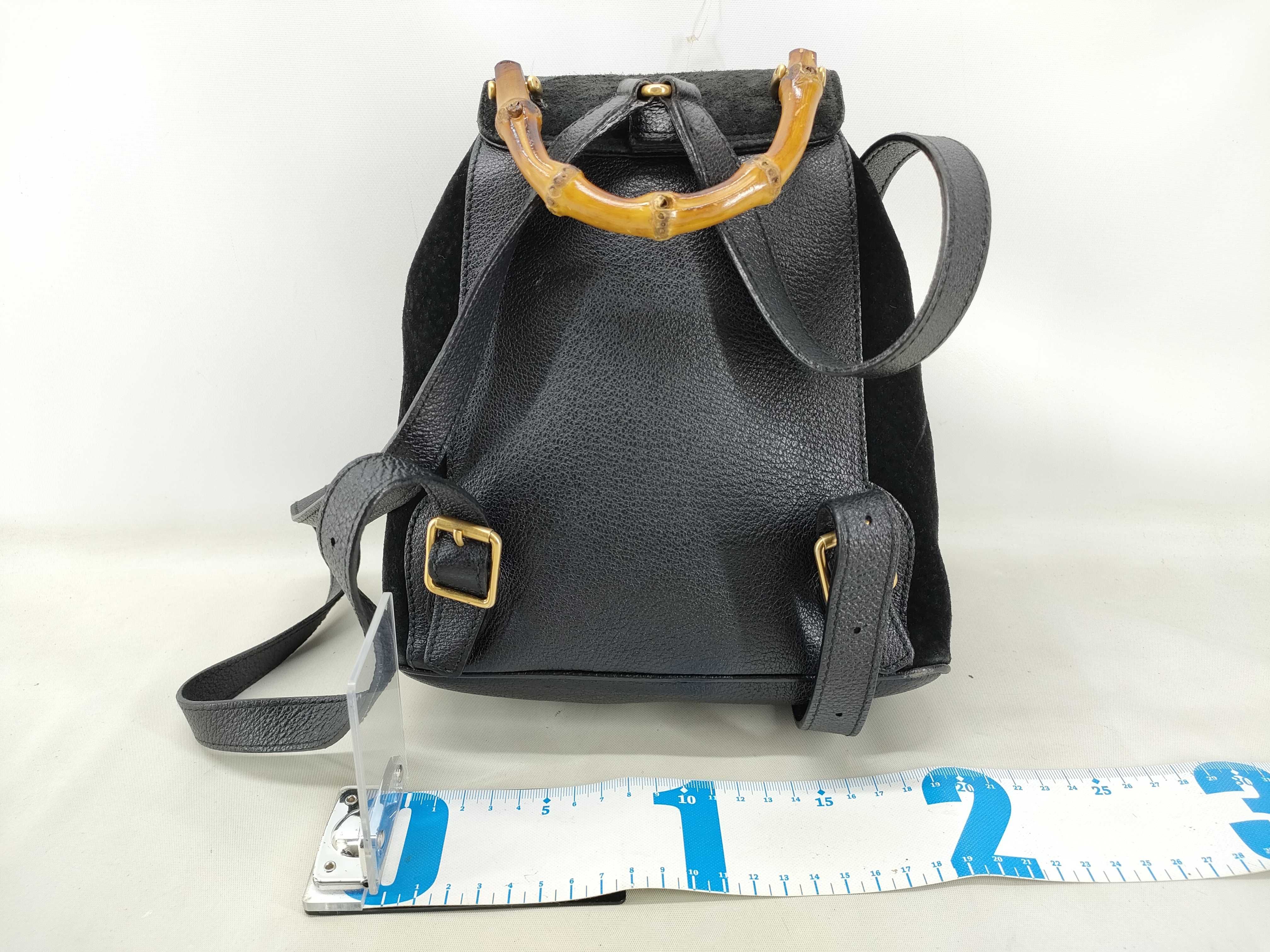 Bamboo Mini Backpack, Suede Leather, 003.1956.0030 Backpack — view 2