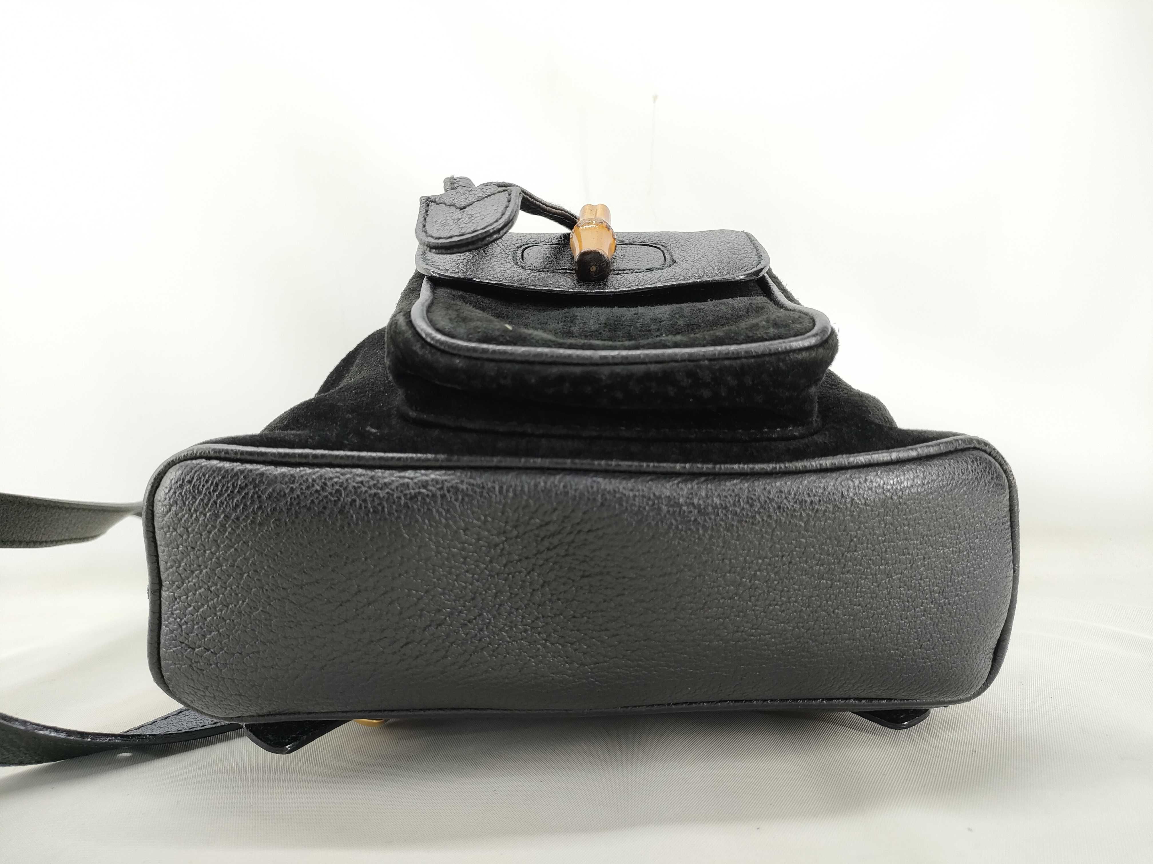 Bamboo Mini Backpack, Suede Leather, 003.1956.0030 Backpack — view 3