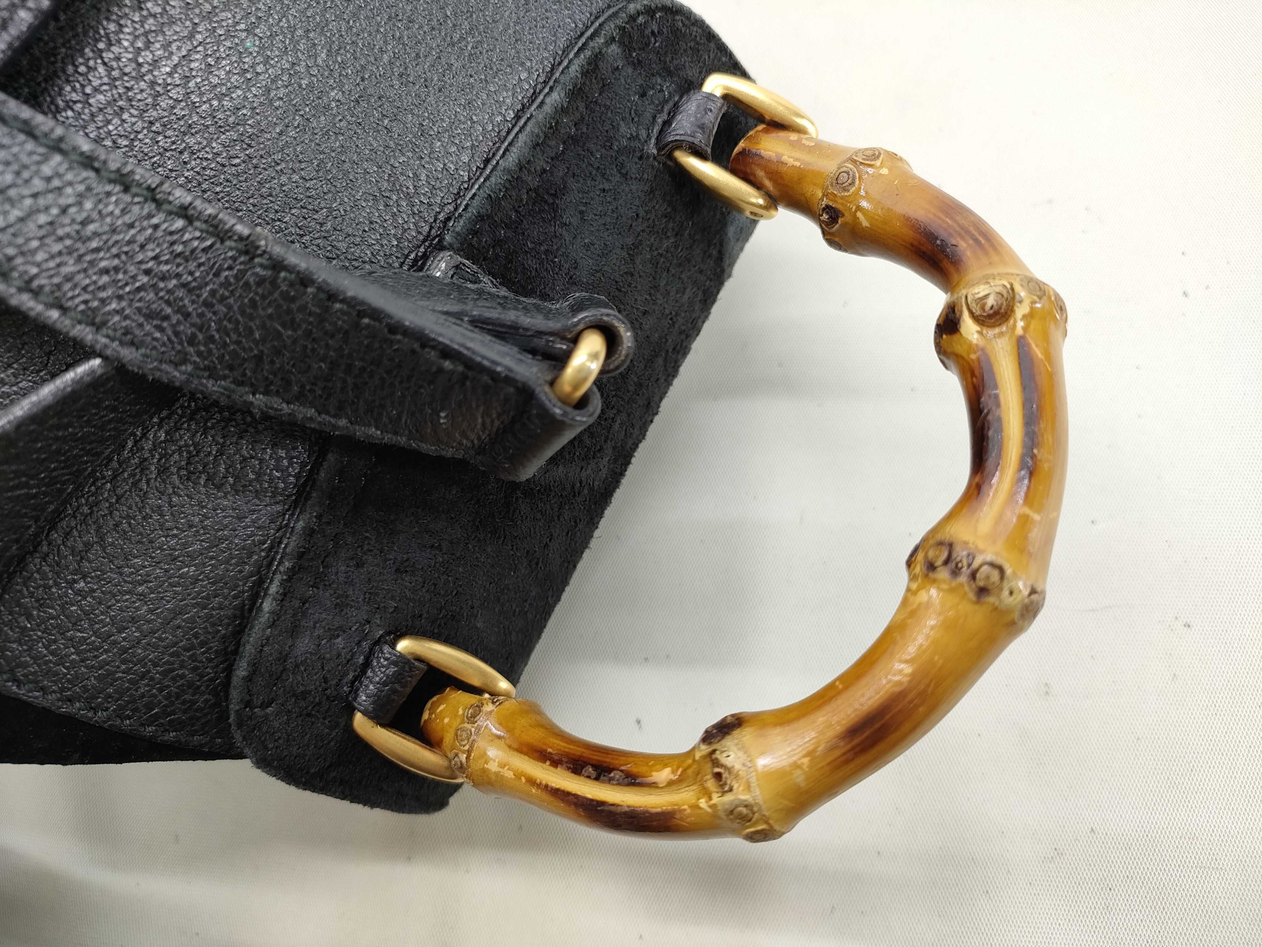 Bamboo Mini Backpack, Suede Leather, 003.1956.0030 Backpack — view 7