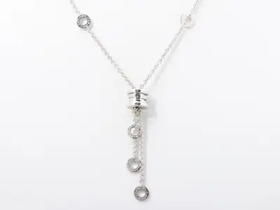 750WG Element Necklace Pendant, 14.5g, Neck circumference approx. 44cm