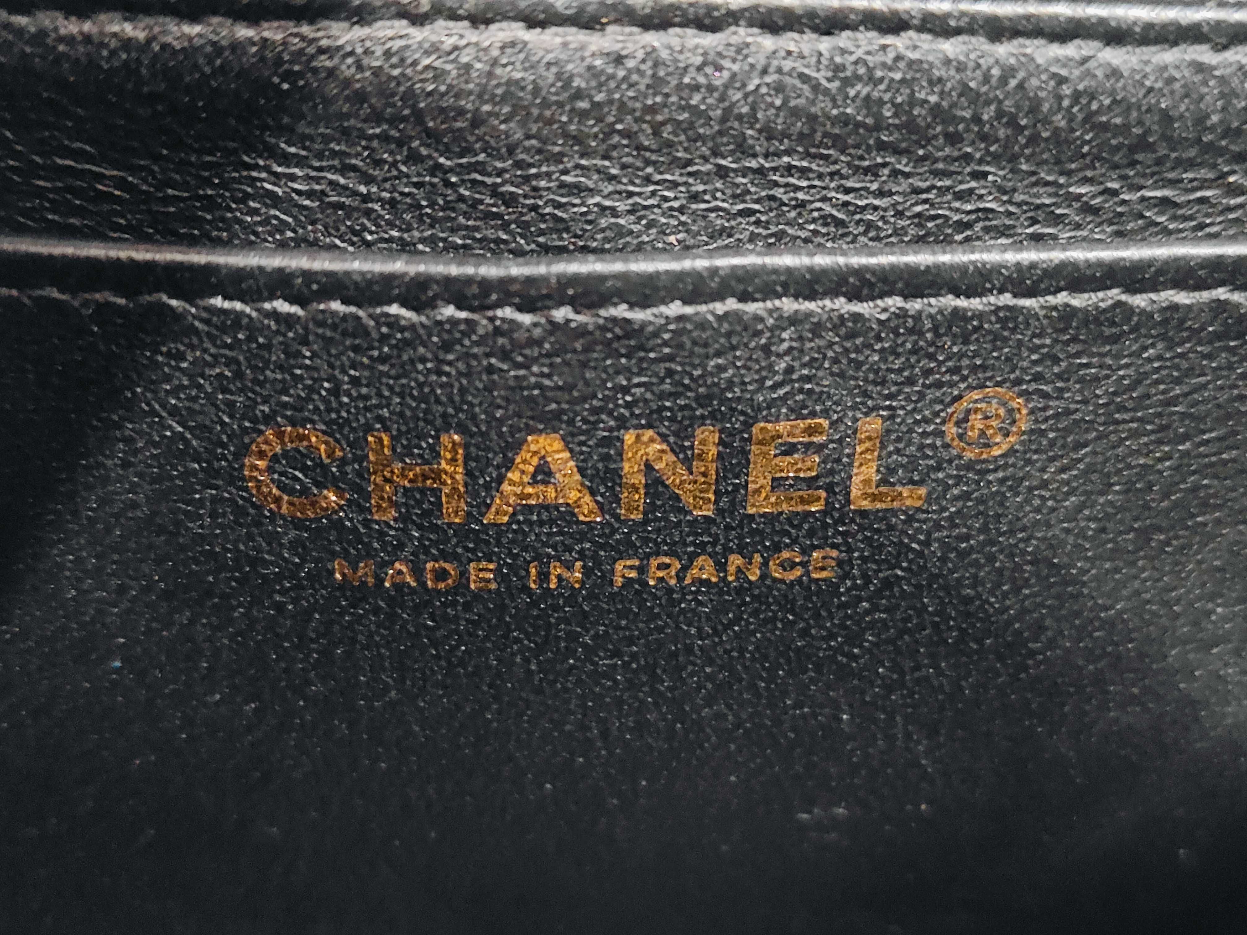 CF Miney Chain Bag Black Gold Button Shoulder Bag — view 9