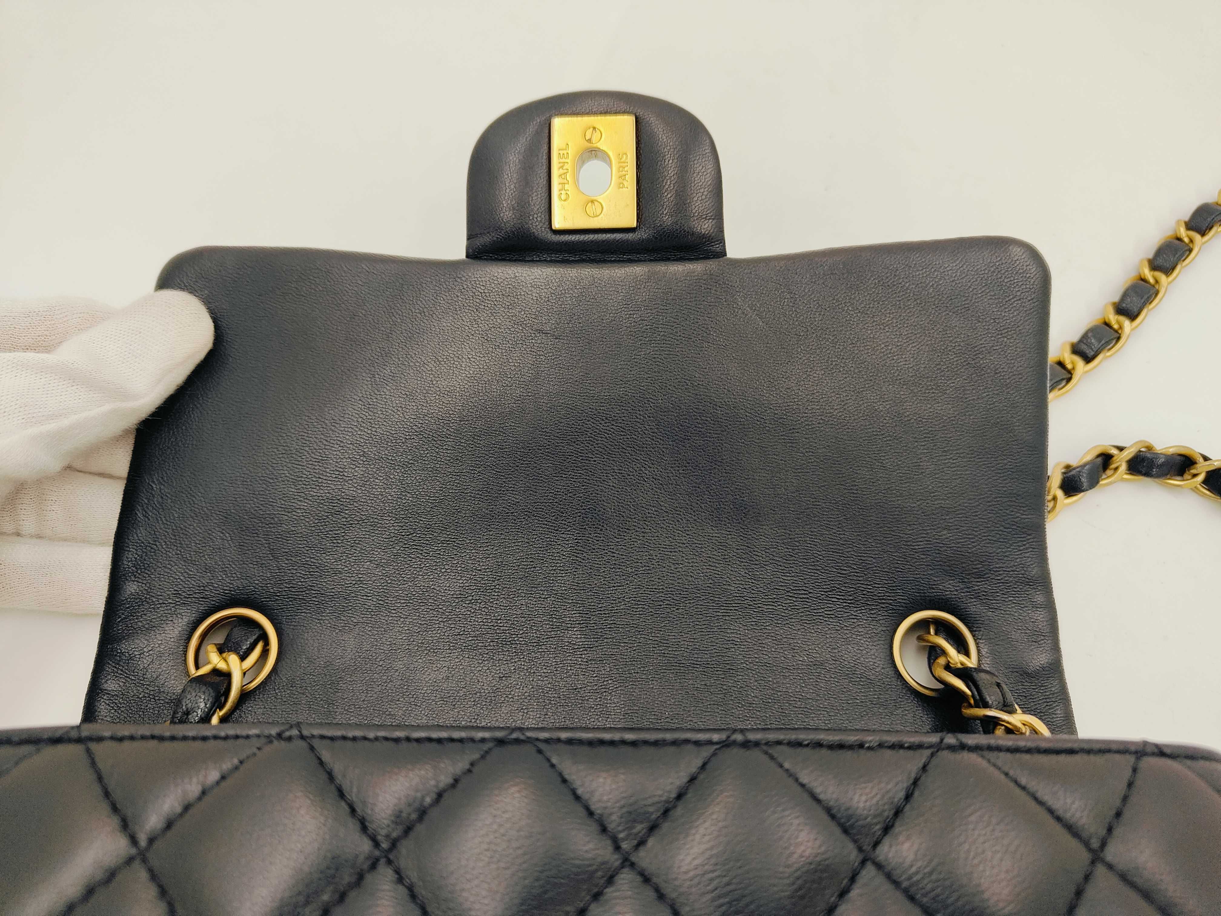 CF Miney Chain Bag Black Gold Button Shoulder Bag — view 10