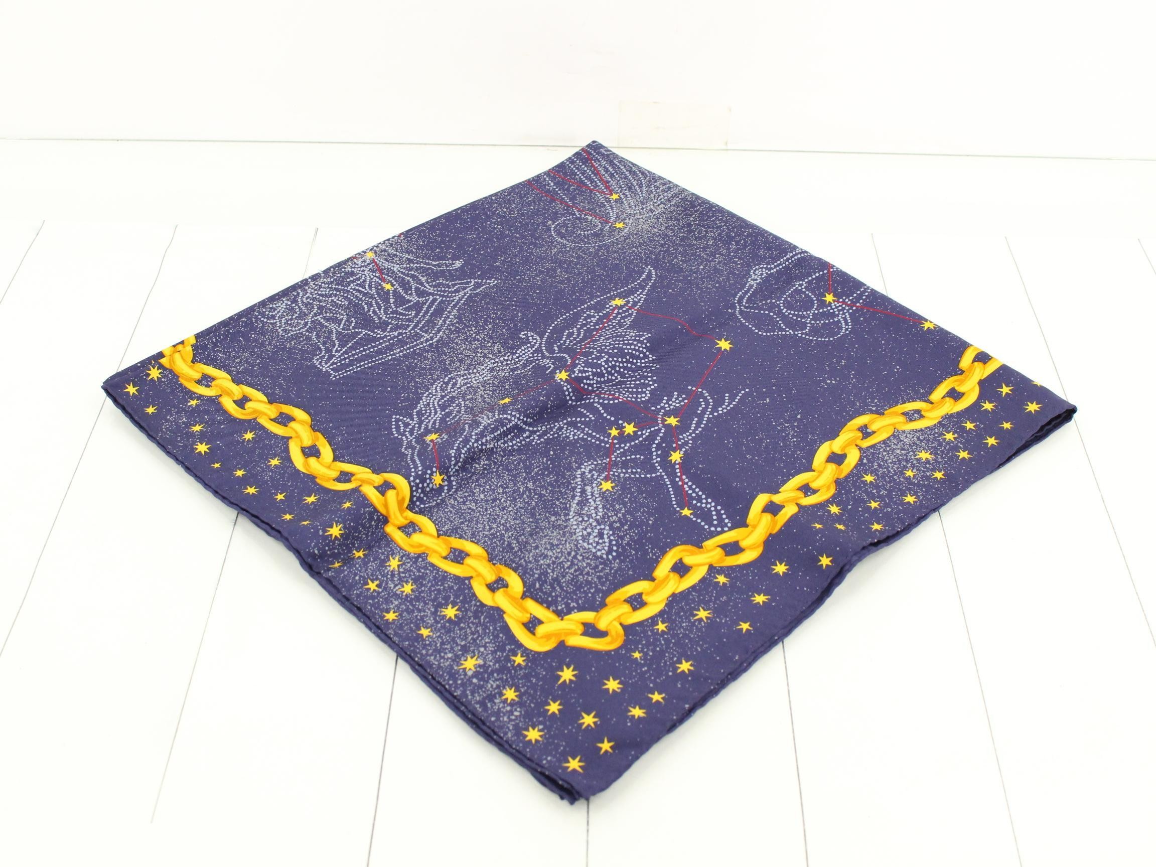 constellation motif scarf — view 2