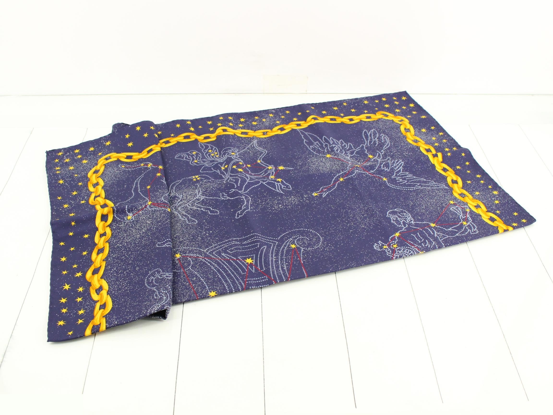 constellation motif scarf — view 3
