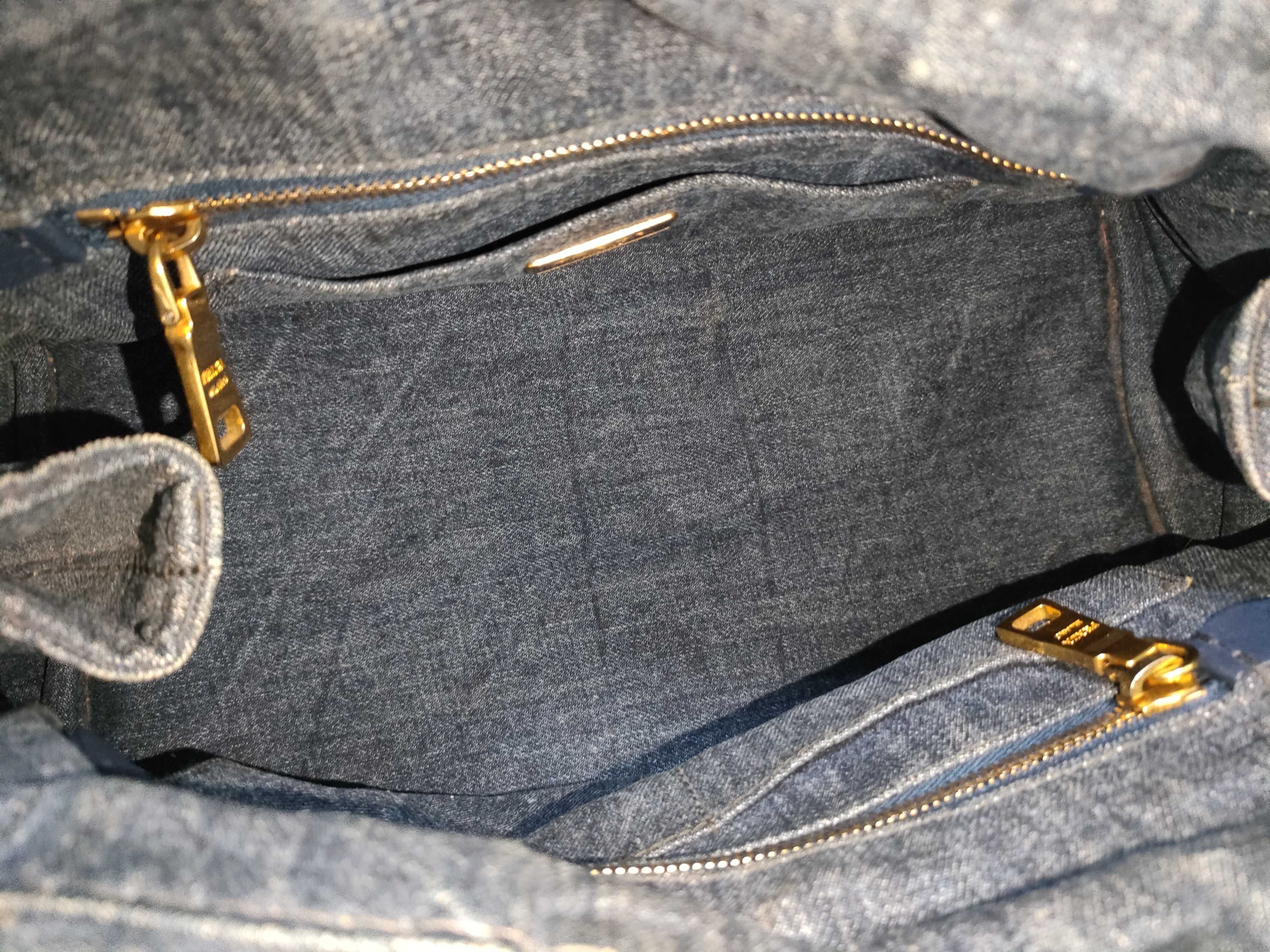 Canapa Denim Indigo Tote Bag Handbag with Dust Bag — view 11