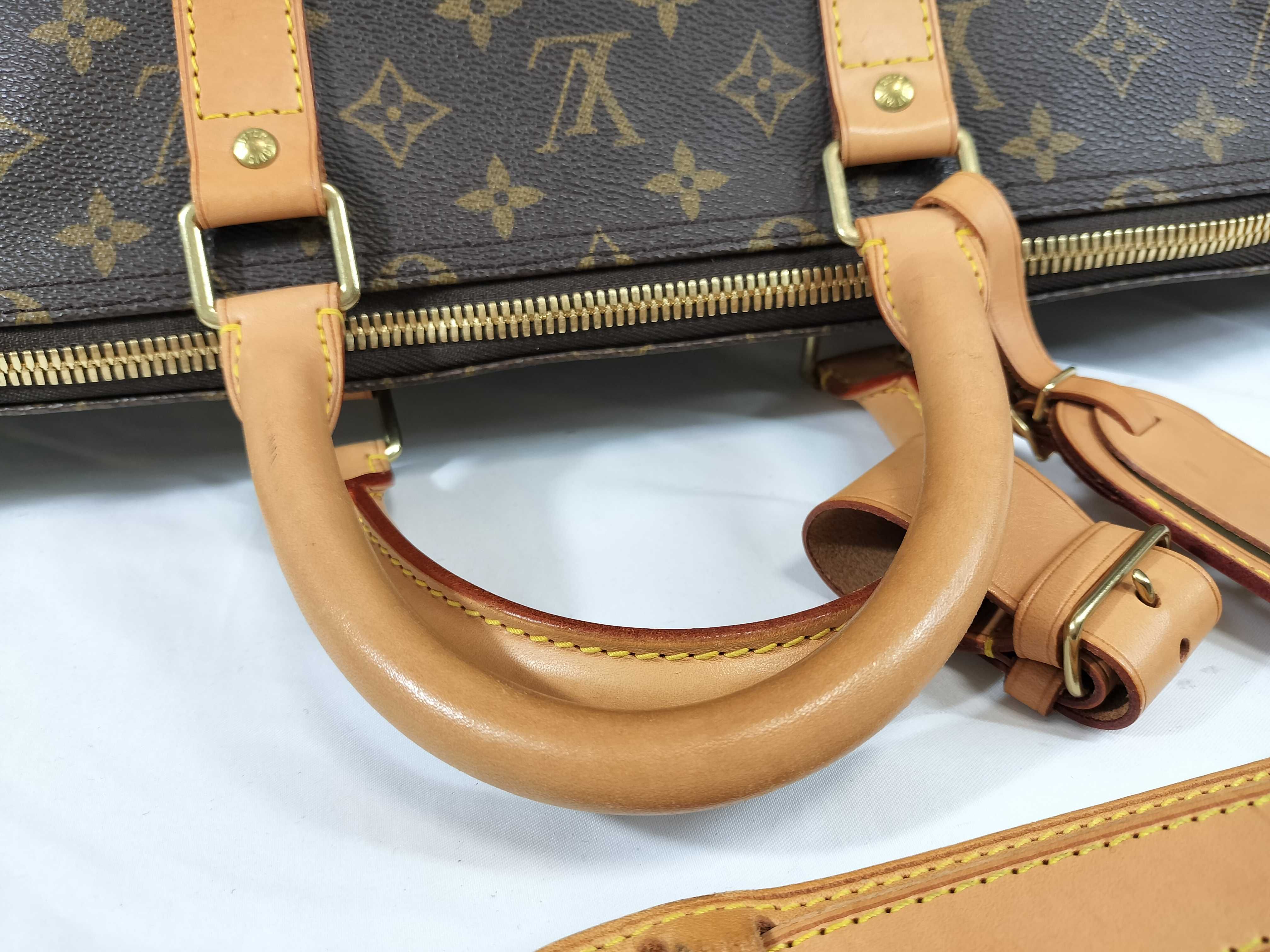 Monogram M41414 Keepall Bandoulière 55 Boston Bag — view 3